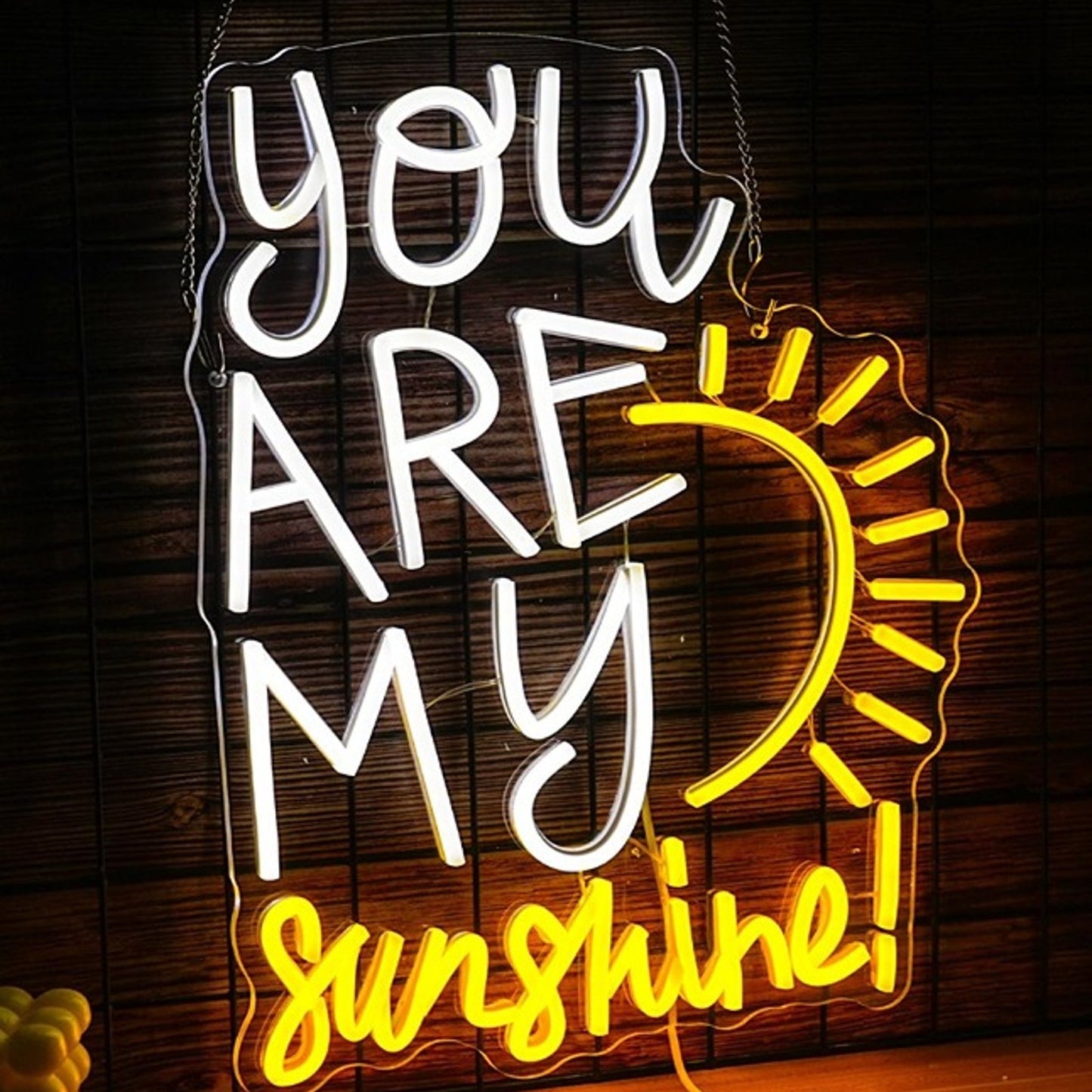Lovely Bright “You Are My Sunshine” LED Night Light Room Wall Decoration