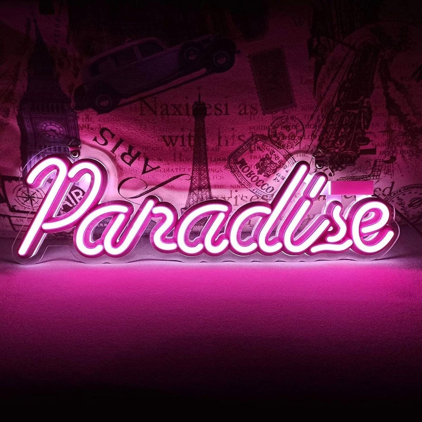 Bright Pink Paradise Light Decor