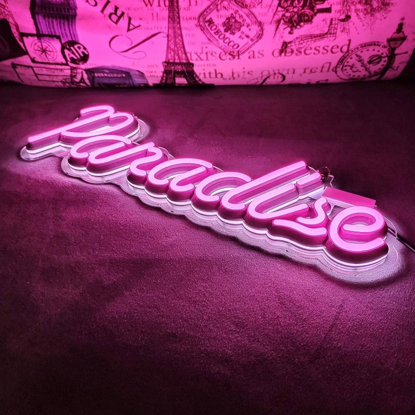 Bright Pink Paradise Light Decor