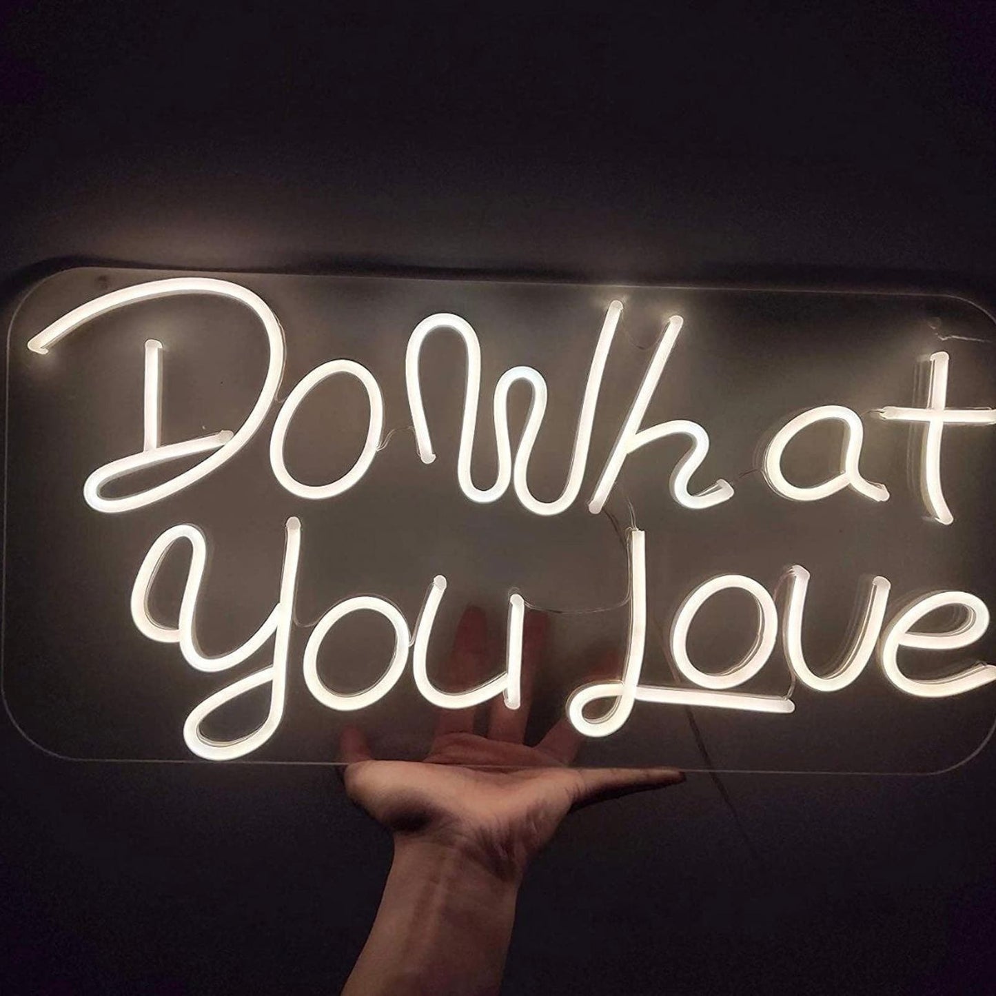 Lovely Bright “Do What You Love” Light Sign Decoration