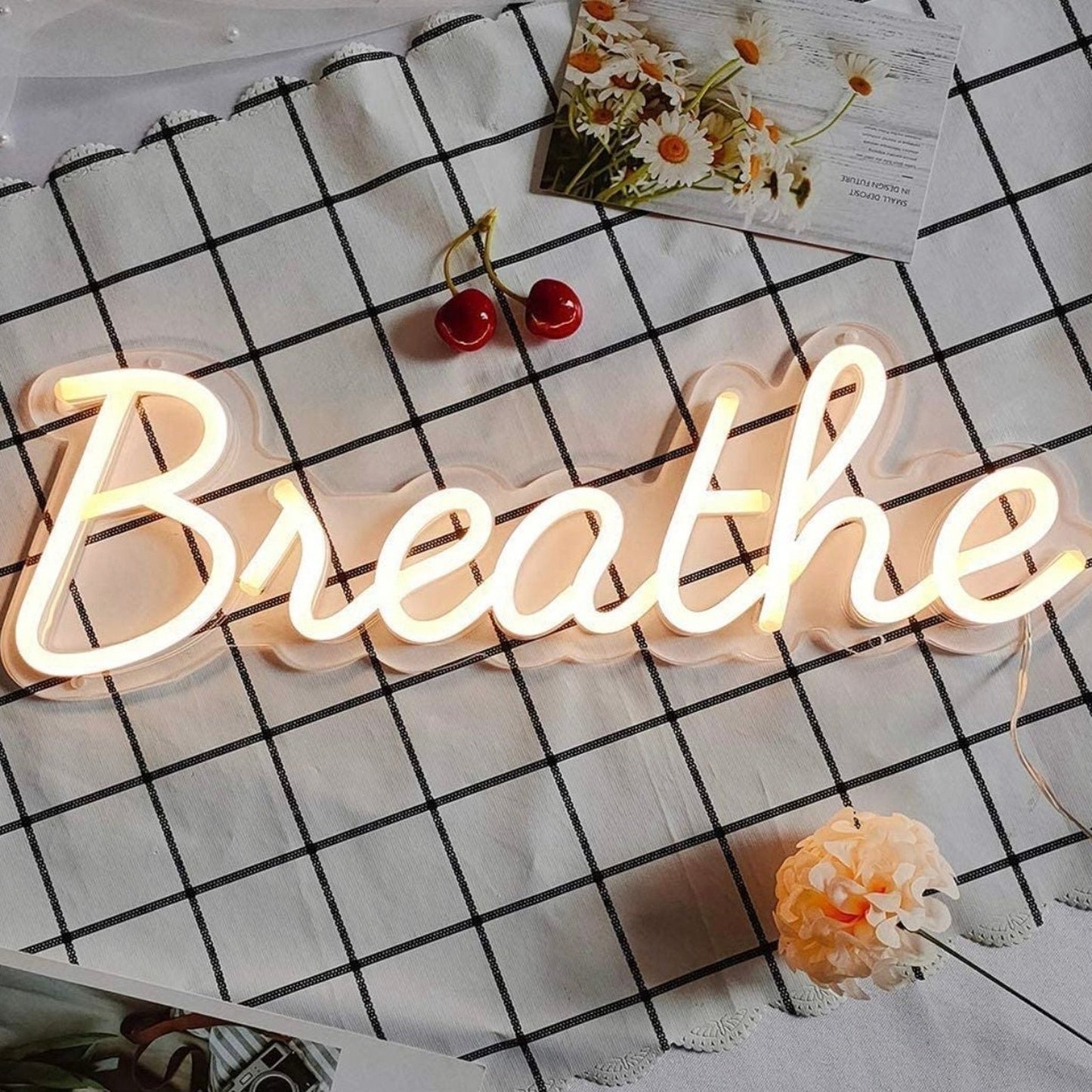 Lovely Bright White Breathe LED Light Decoration