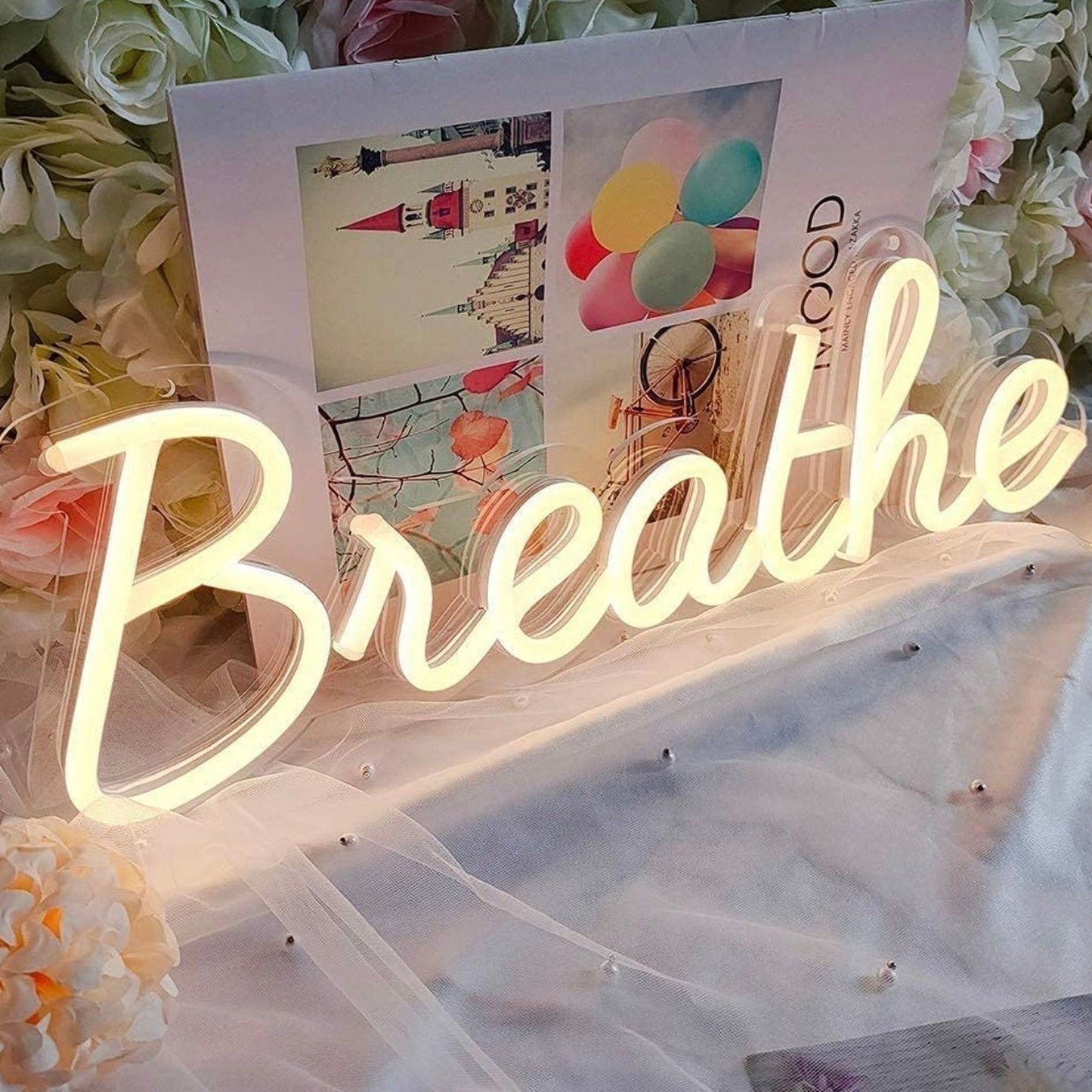 Lovely Bright White Breathe LED Light Decoration