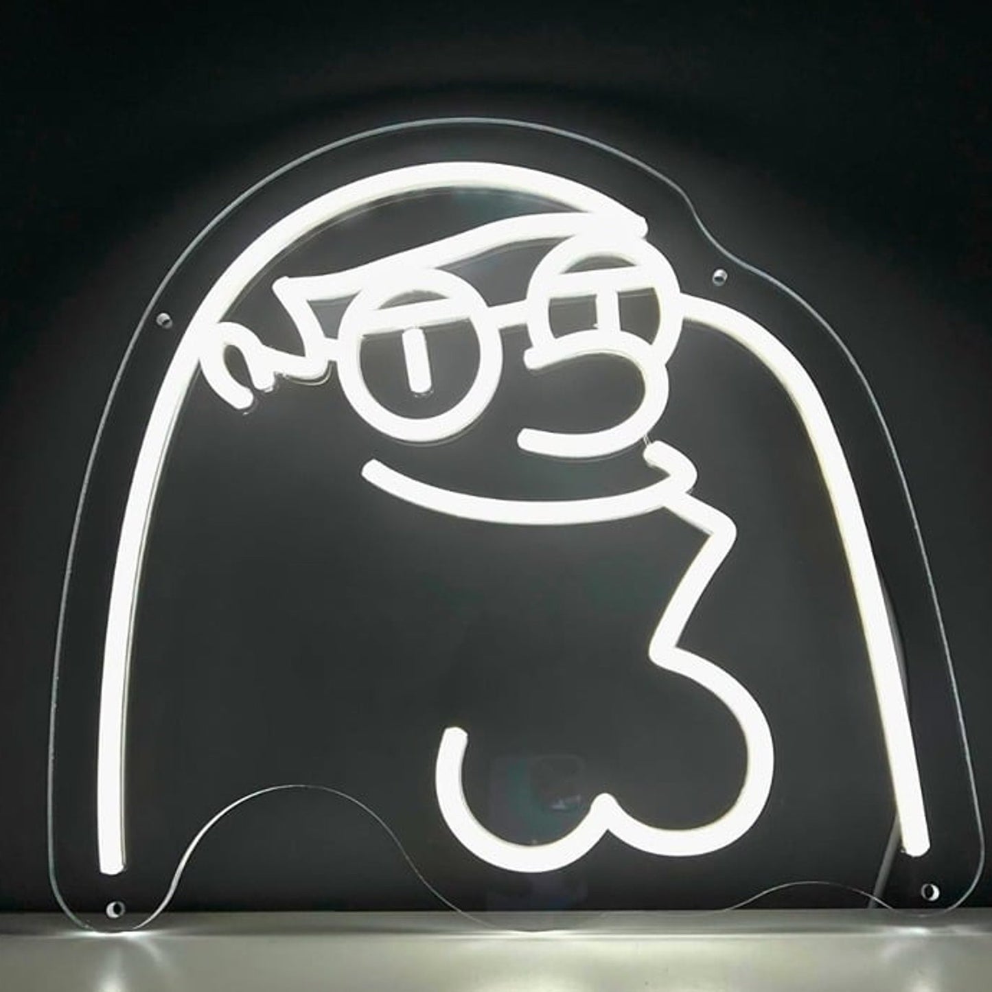 Fun Bright White Peter Griffin Family Guy LED Night Light Cartoon Room Wall