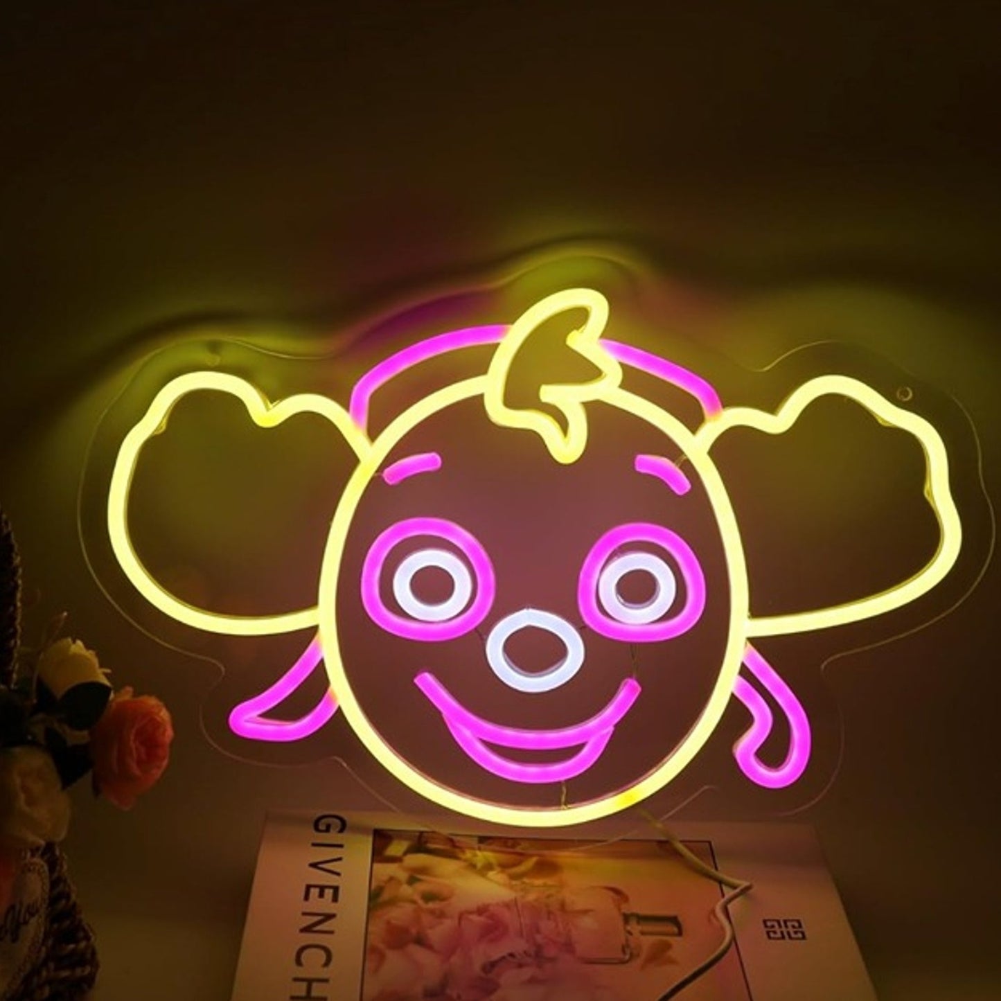Lovely Bright Skye Puppy Dog LED Night Light Paw Patrol Room Wall Decoration