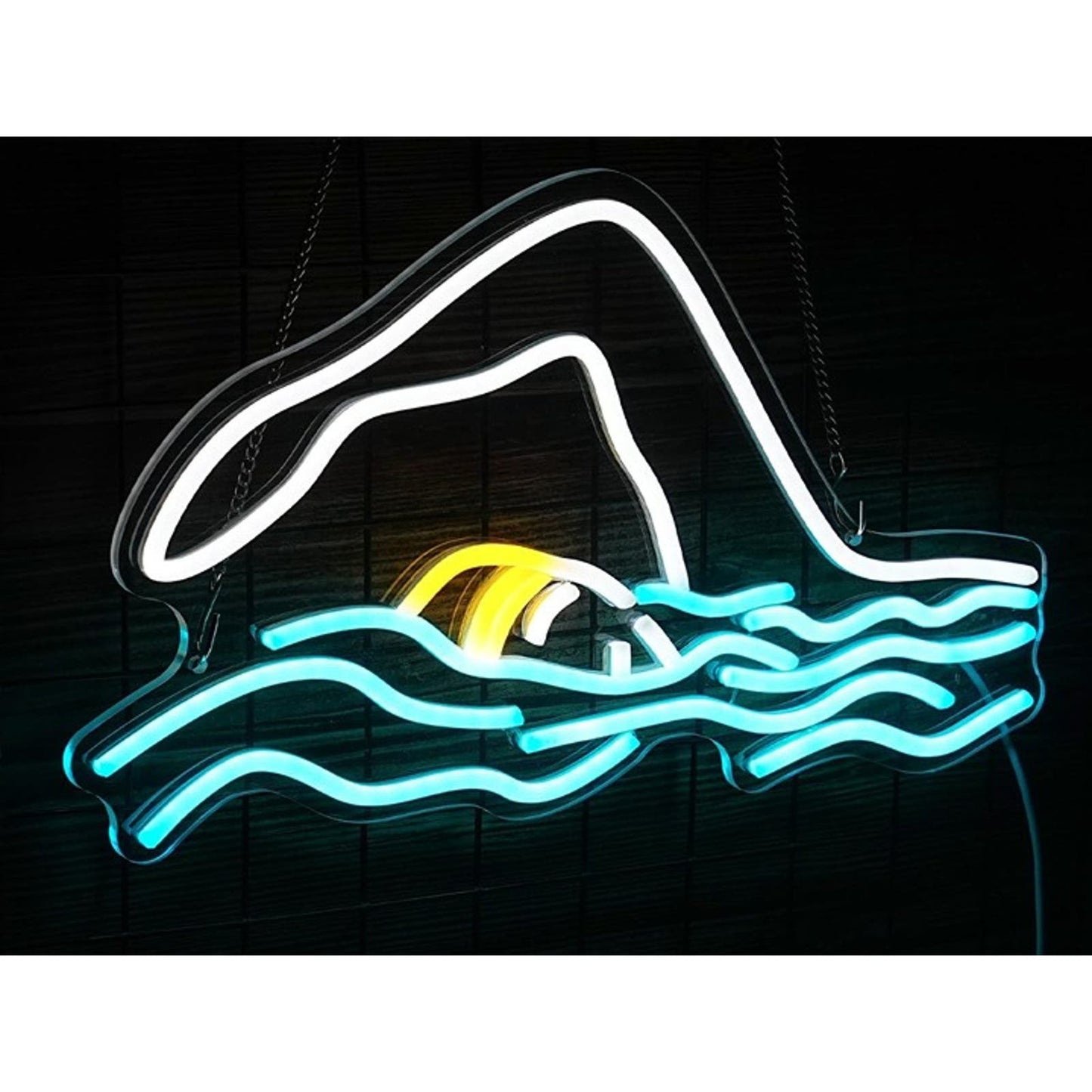 Fun Bright Swimming Man LED Night Light Room Wall Decoration
