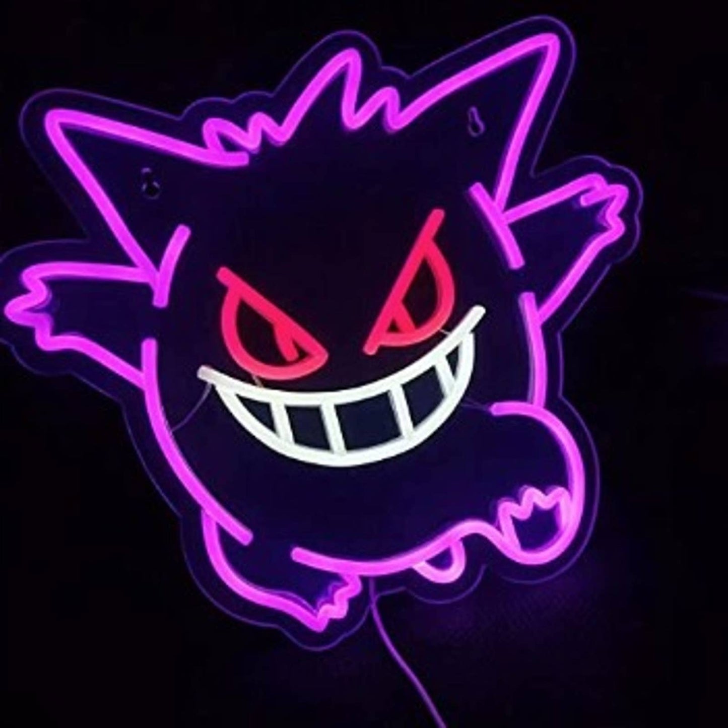 Fun Bright Running Gengar Ghost Pokemon LED Night Light Anime Japan Decor
