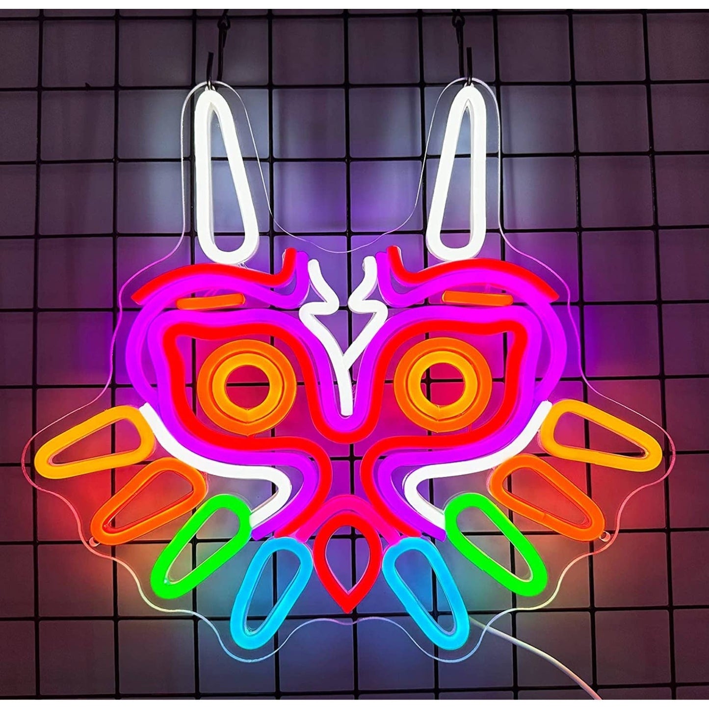 Bright Colorful Quality The Legend of Zelda Majora’s Mask LED Light Game Room De