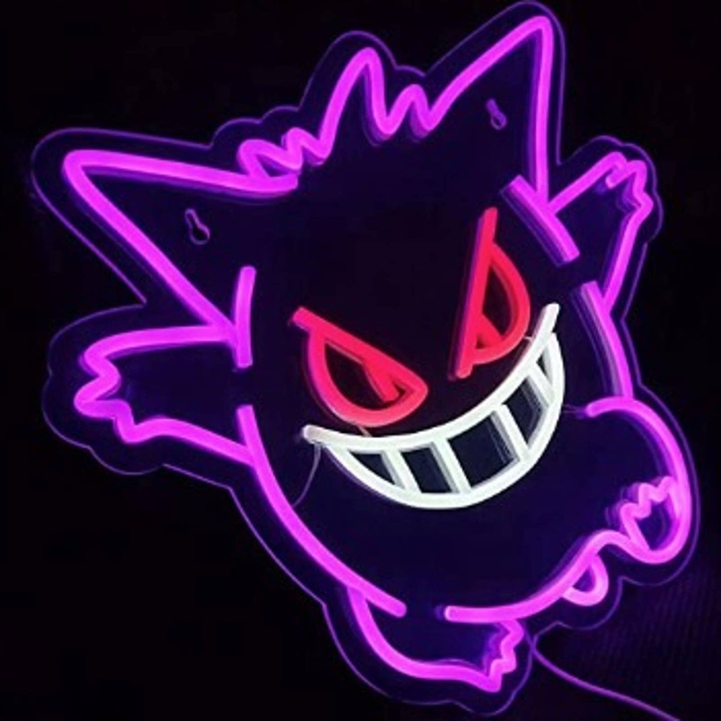Fun Bright Running Gengar Ghost Pokemon LED Night Light Anime Japan Decor