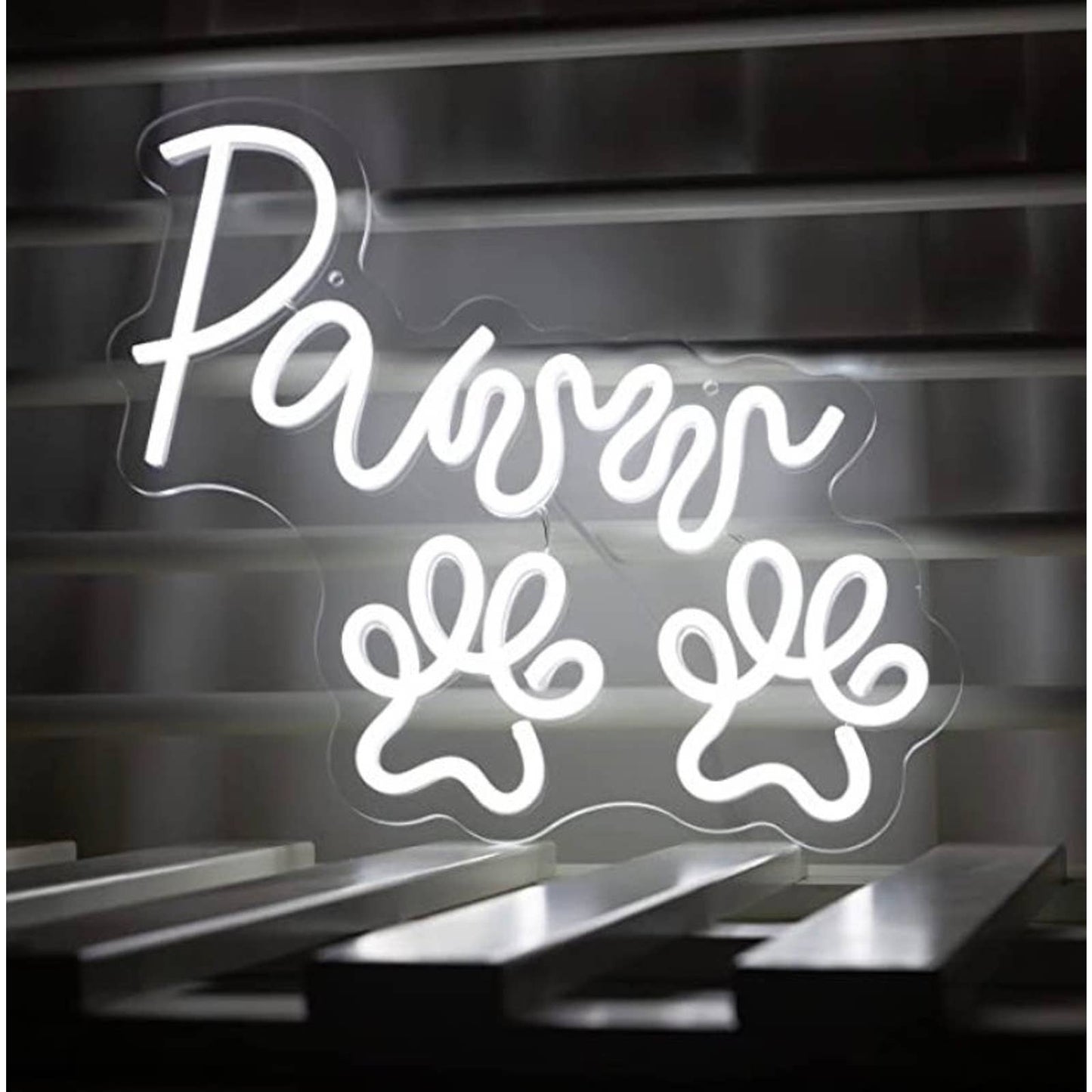 Lovely Bright “Paws” Puppy Dog Paw Prints LED Night Light Room Wall Decor