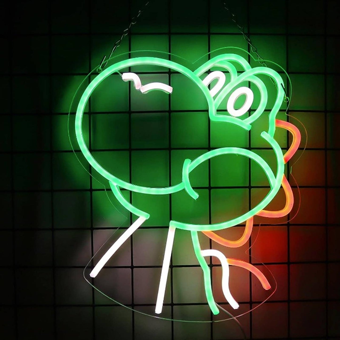 Vivid Bright Quality Super Mario Yoshi LED Night Light Video Game Room Decor
