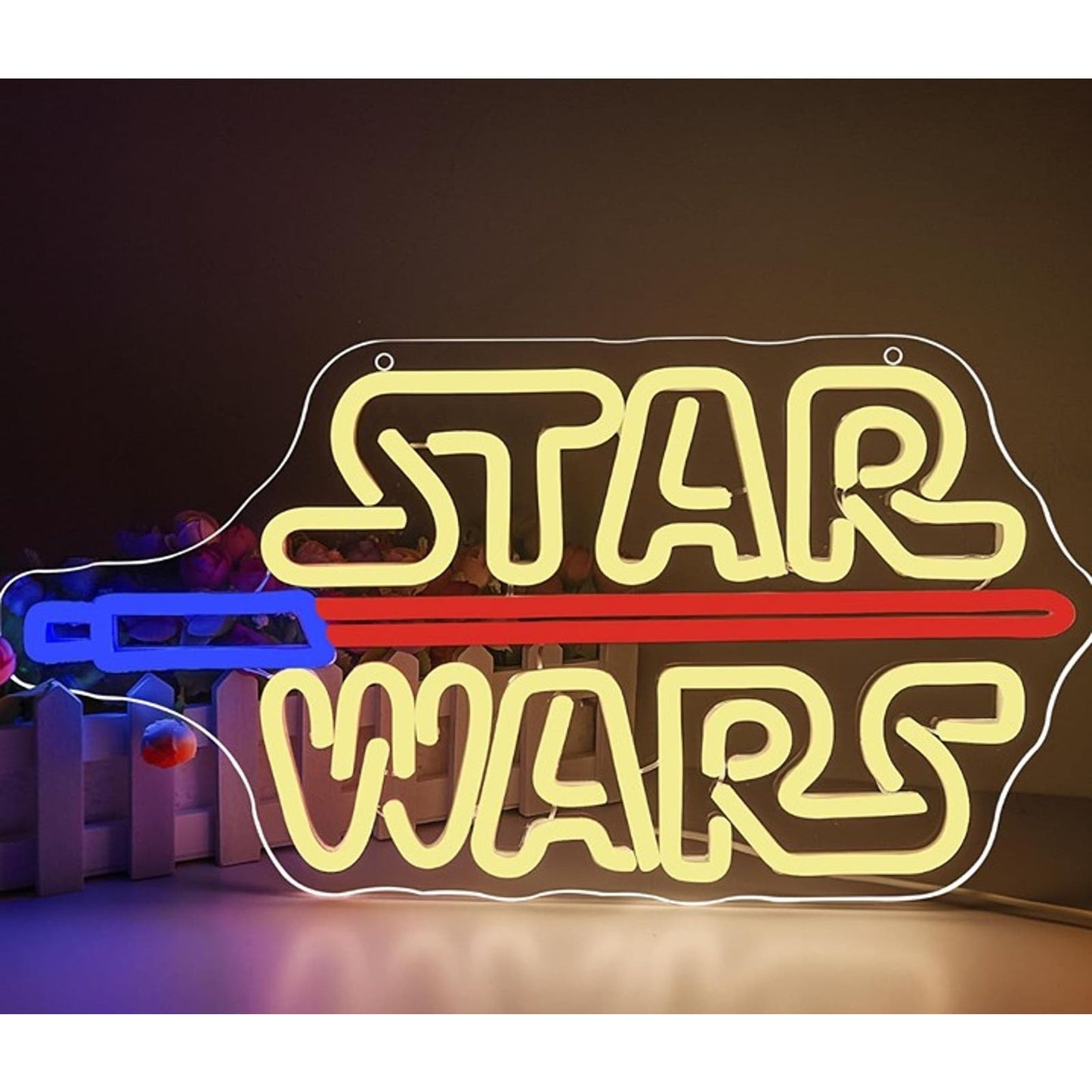 Fun Bright Star Wars Light Saber LED Night Light Room Wall Decor
