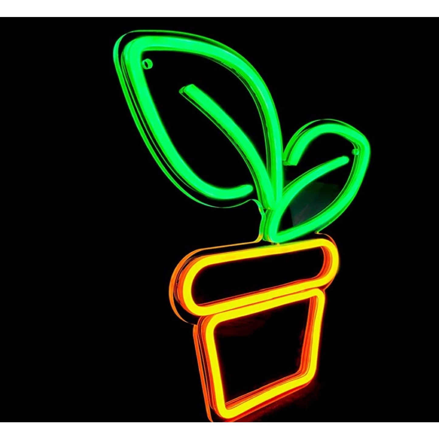 Adorable Cute Planter LED Night Light Room Wall Decoration