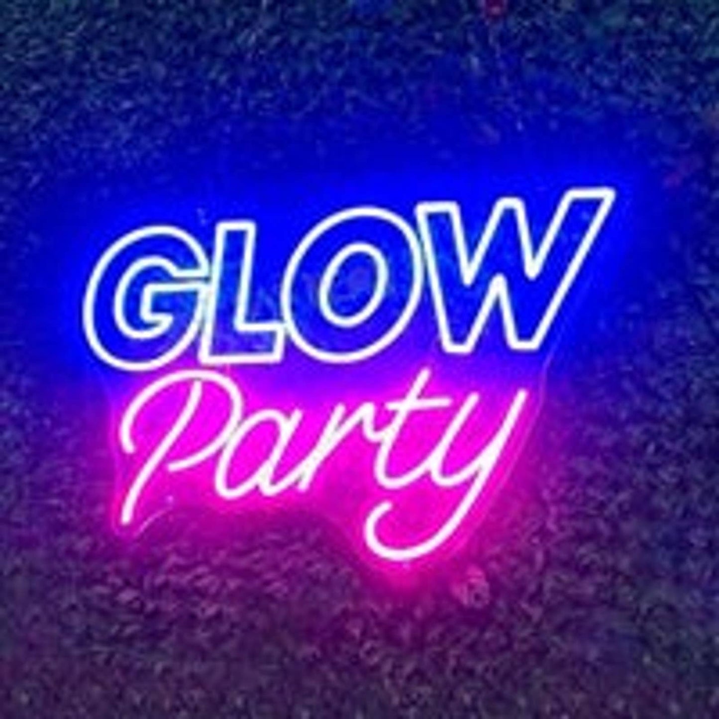 Lovely Large Vivid Bright Glow Party LED Night Light Rave Wall Decoration