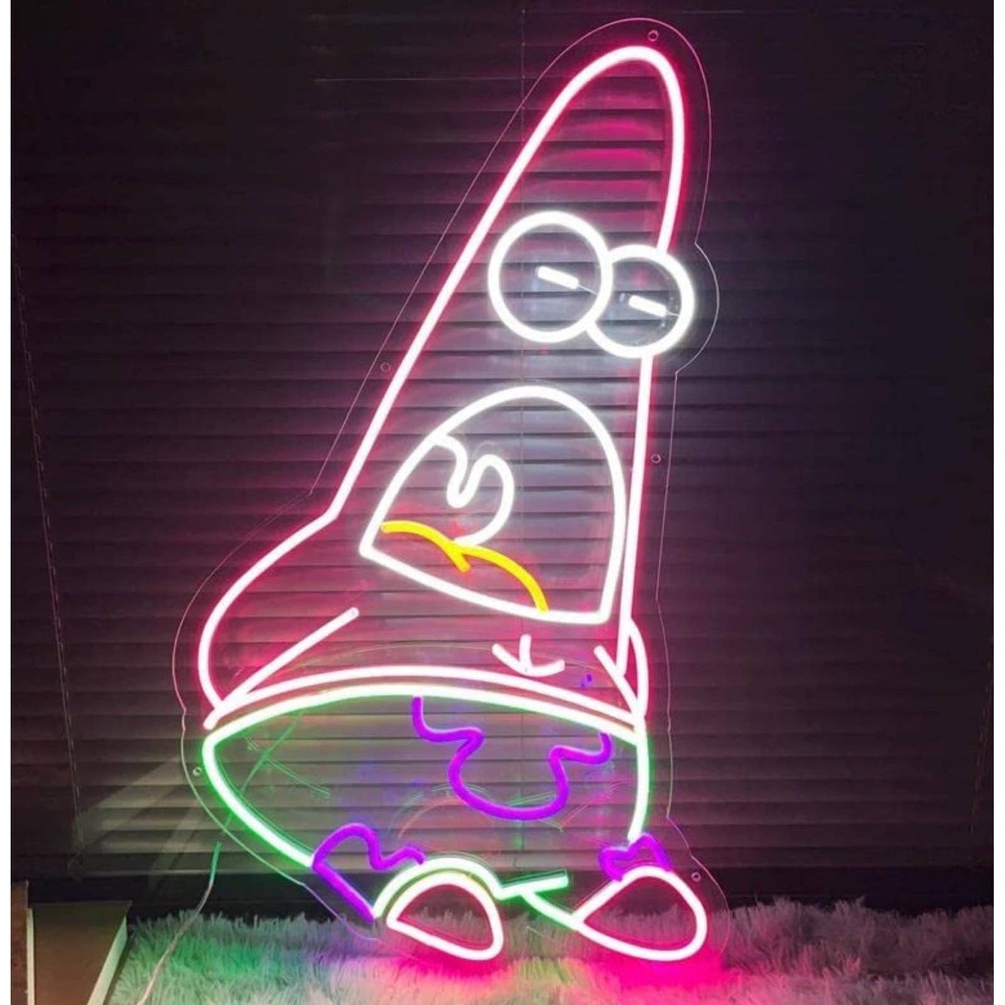 Funny Bright Surprised Patrick the Starfish LED Light SpongeBob SquarePants Deco