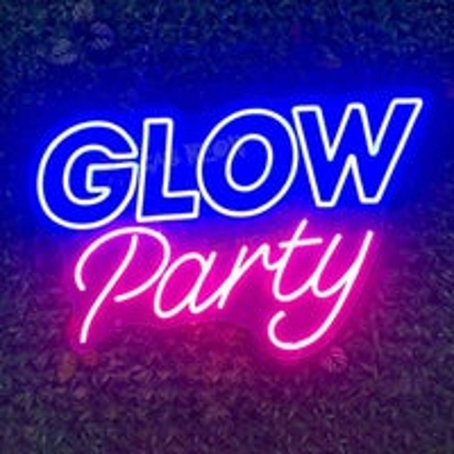 Lovely Large Vivid Bright Glow Party LED Night Light Rave Wall Decoration