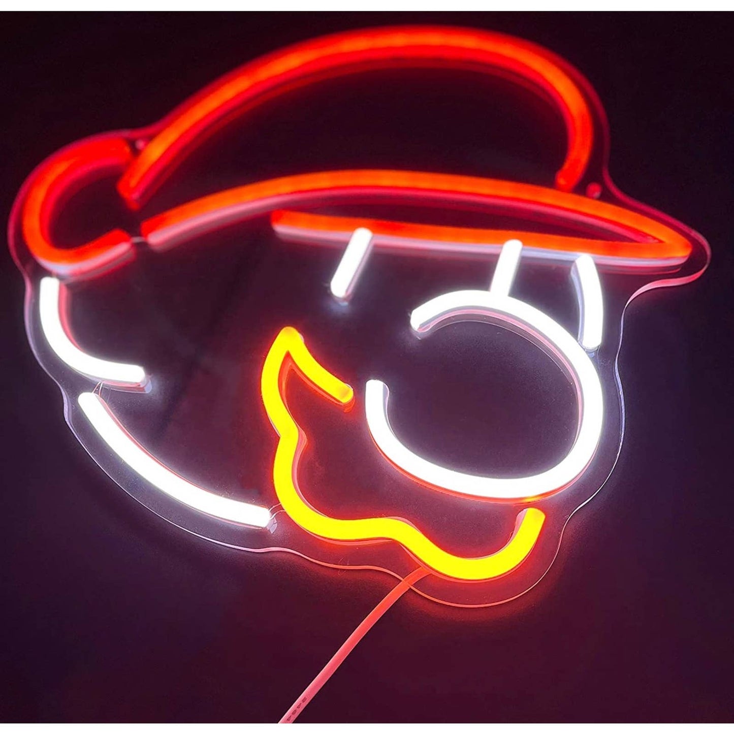 Fun Bright Super Mario LED Light Video Game Room Wall Decoration