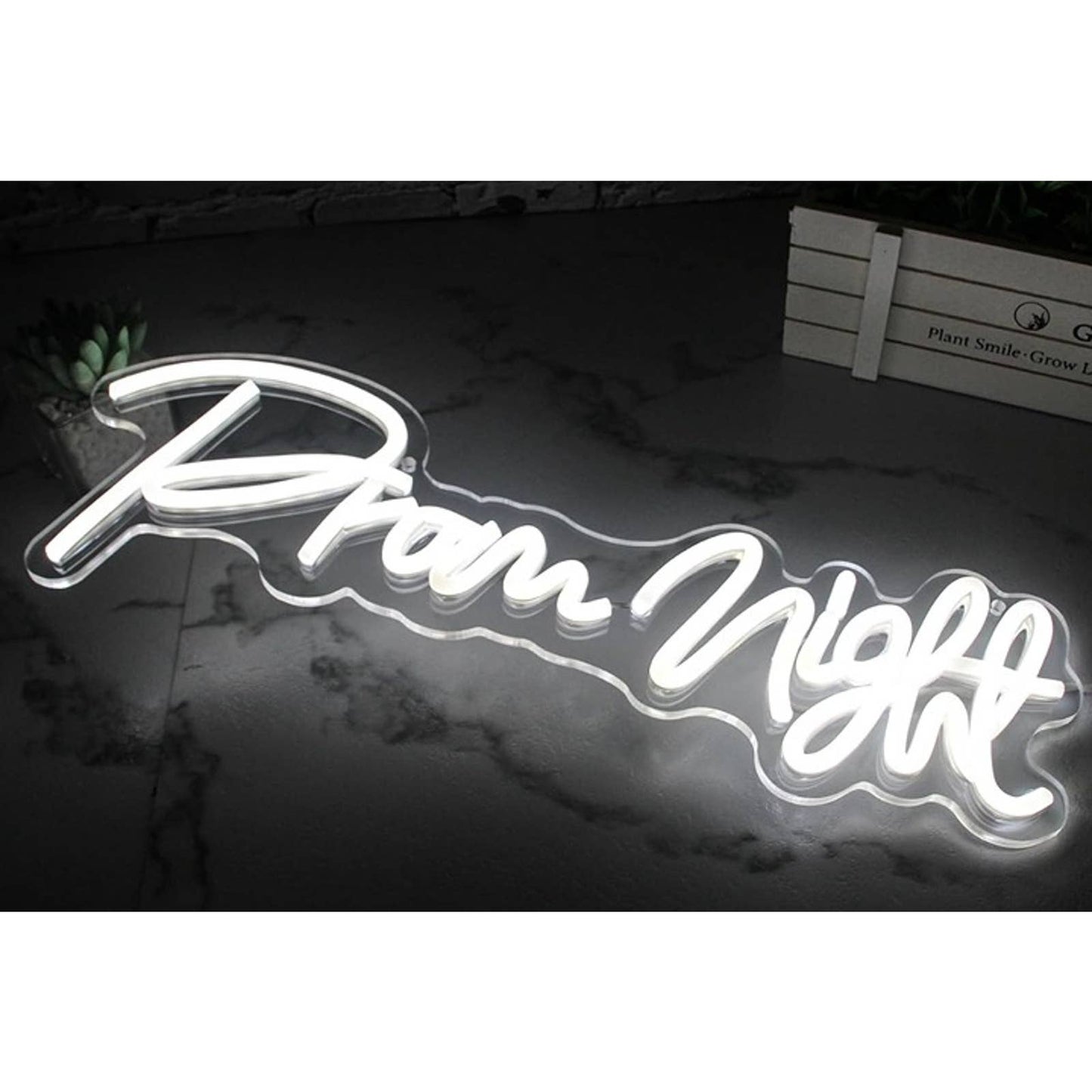 Fun Vivid Bright White “Prom Night” LED Night Light Room Wall Decor