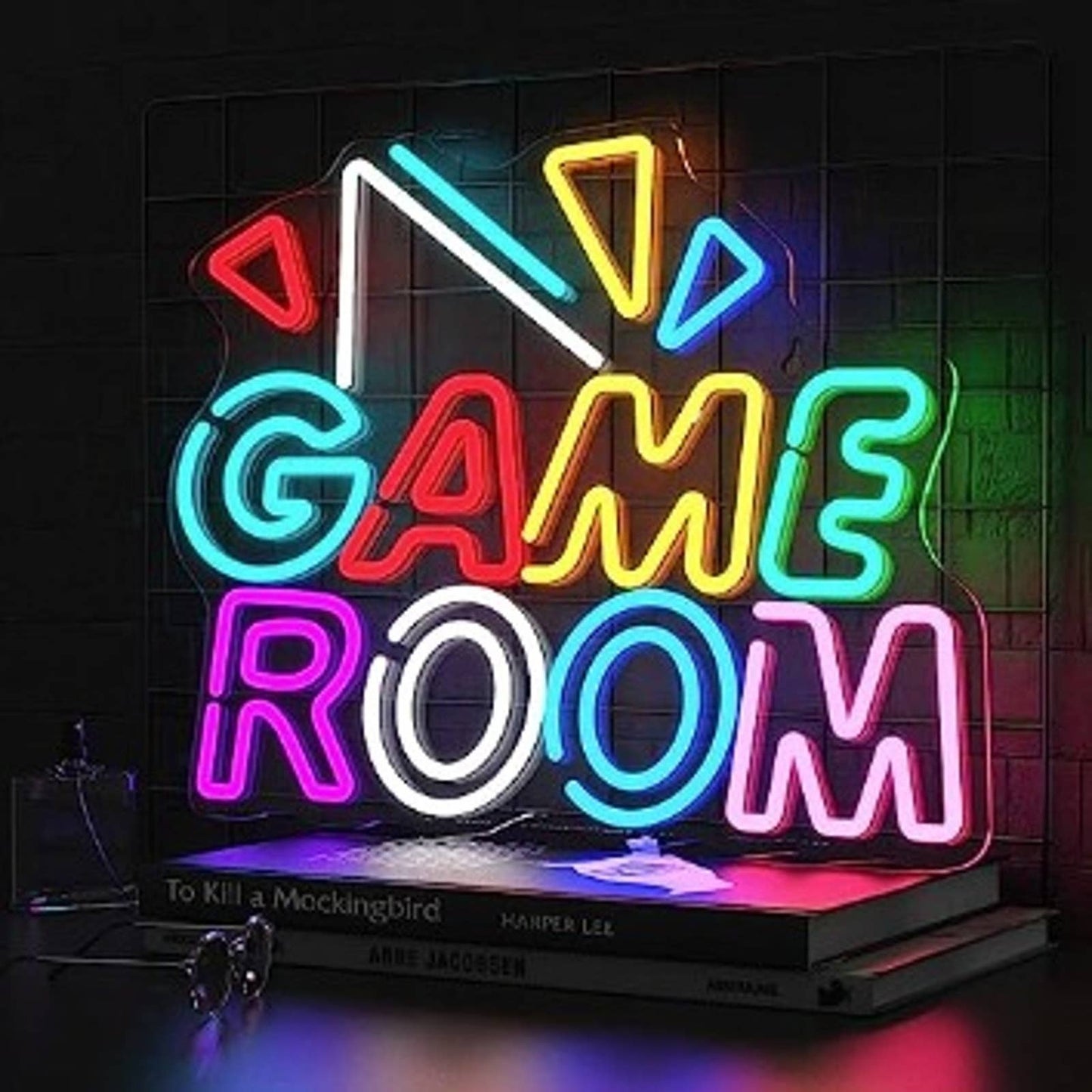 Crazy Fun Bright Colorful Game Room LED Night Light Gamer Decoration