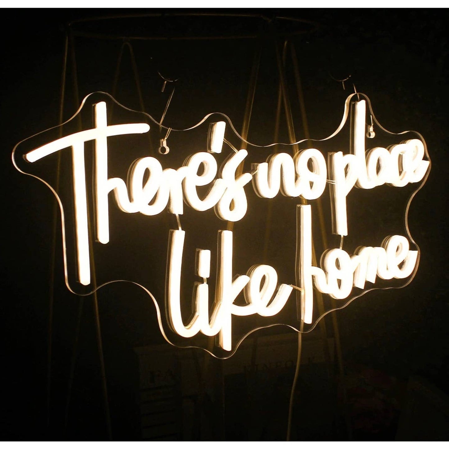 Lovely Bright “There’s No Place Like Home” LED Night Light Wizard of Oz Decor