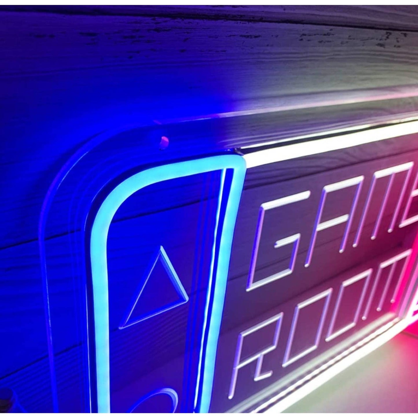 Fun Bright Red / Blue Switch Game Room LED Night Light Decoration