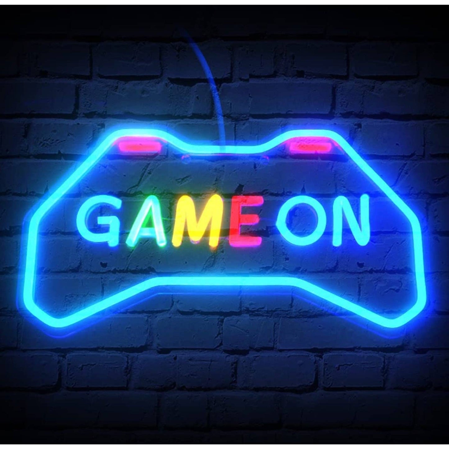 Fun Bright Retro Arcade Game On Video Game Controller LED Night Light Decor