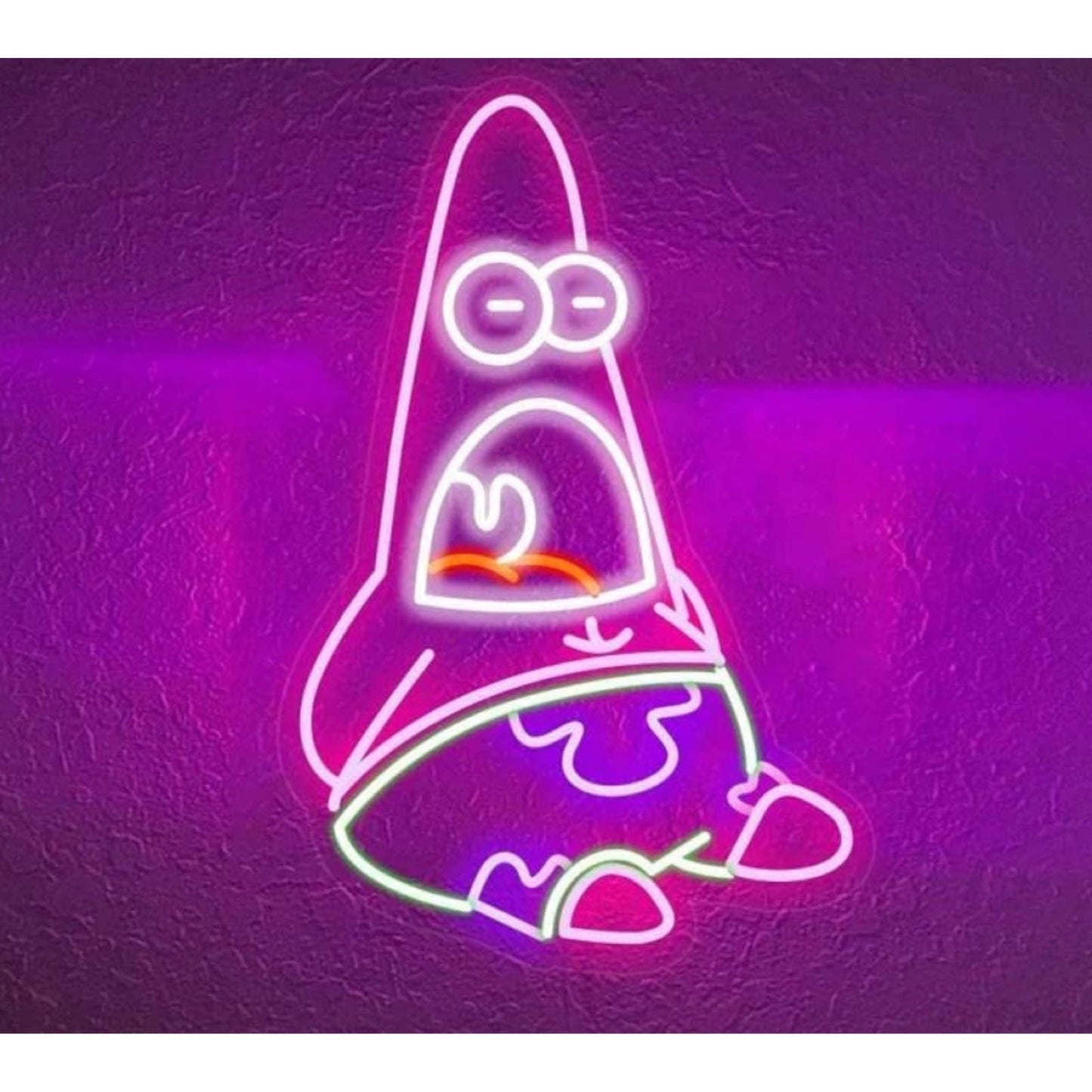 Funny Bright Surprised Patrick the Starfish LED Light SpongeBob SquarePants Deco