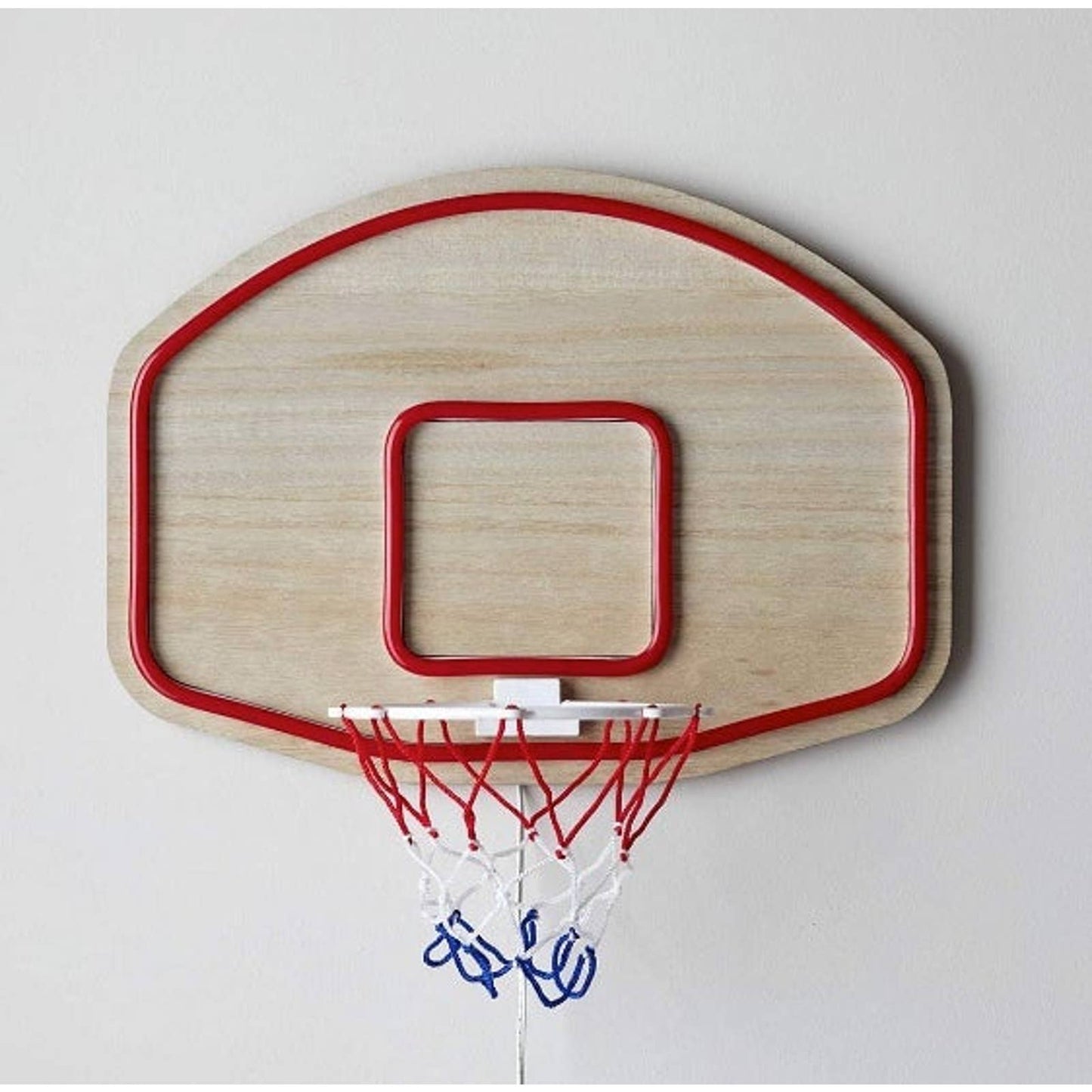 Fun Bright Realistic Red Basketball Goal LED Night Light Room Wall Decoration