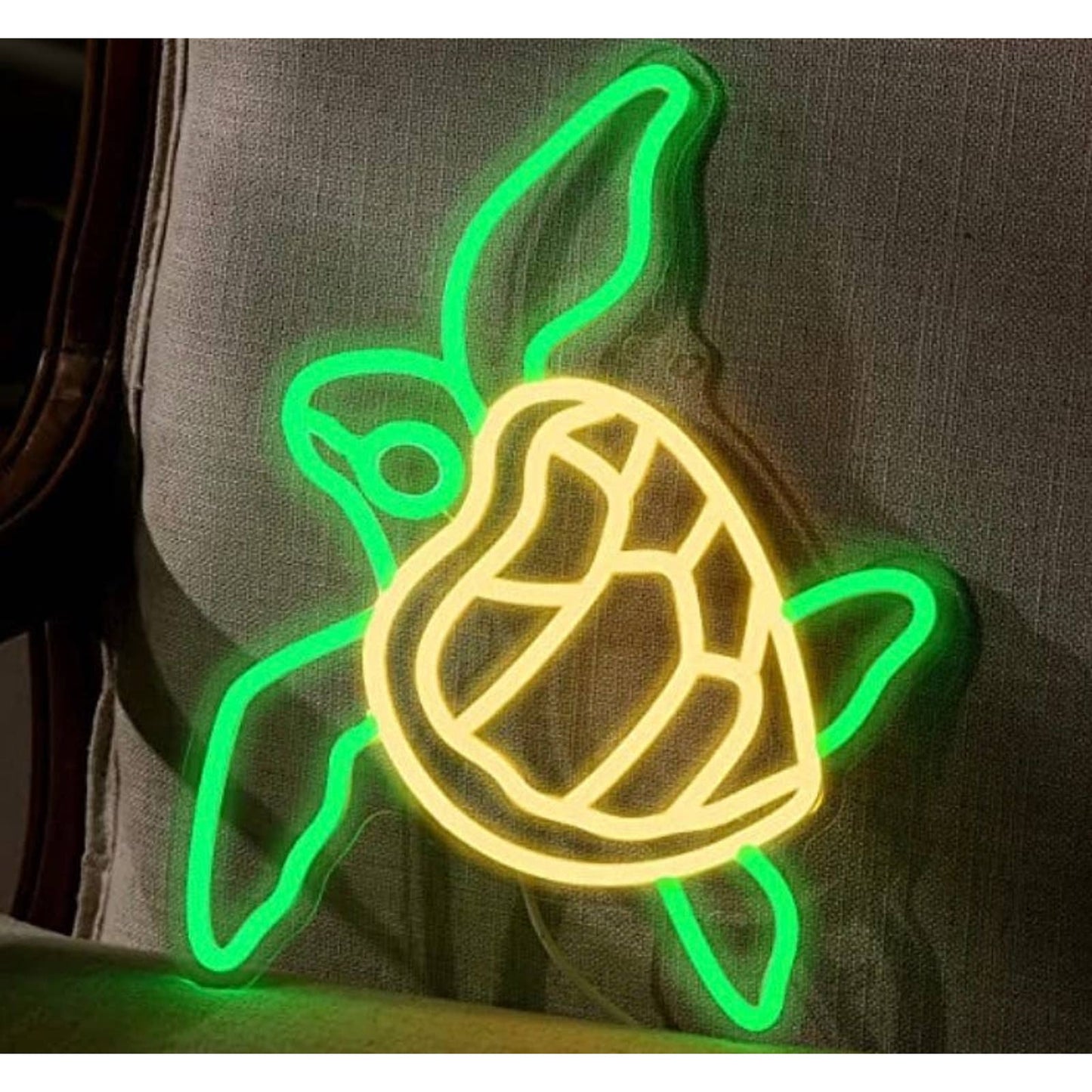 Lovely Bright Sea Turtle LED Night Light Room Wall Decoration