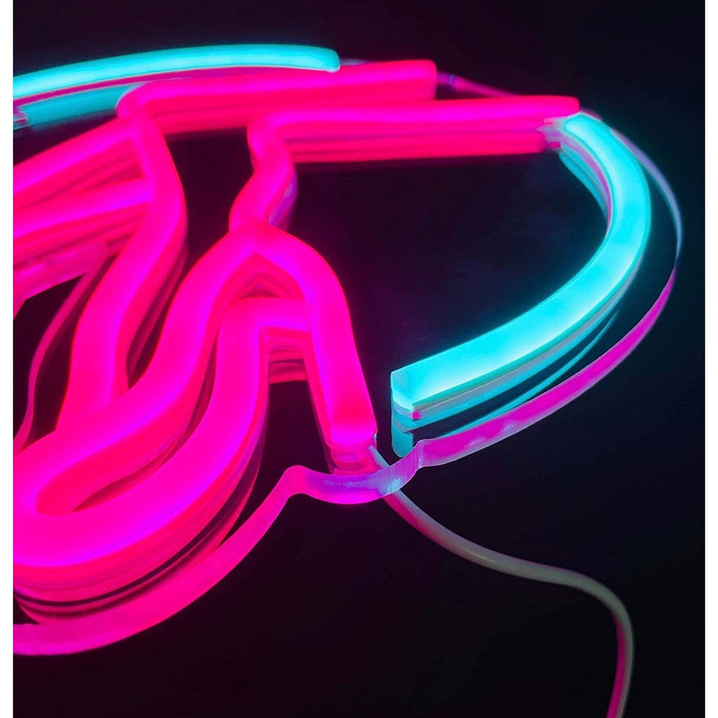 Lovely Bright Pink Lady Legs in Heels LED Night Light Room Wall Decoration
