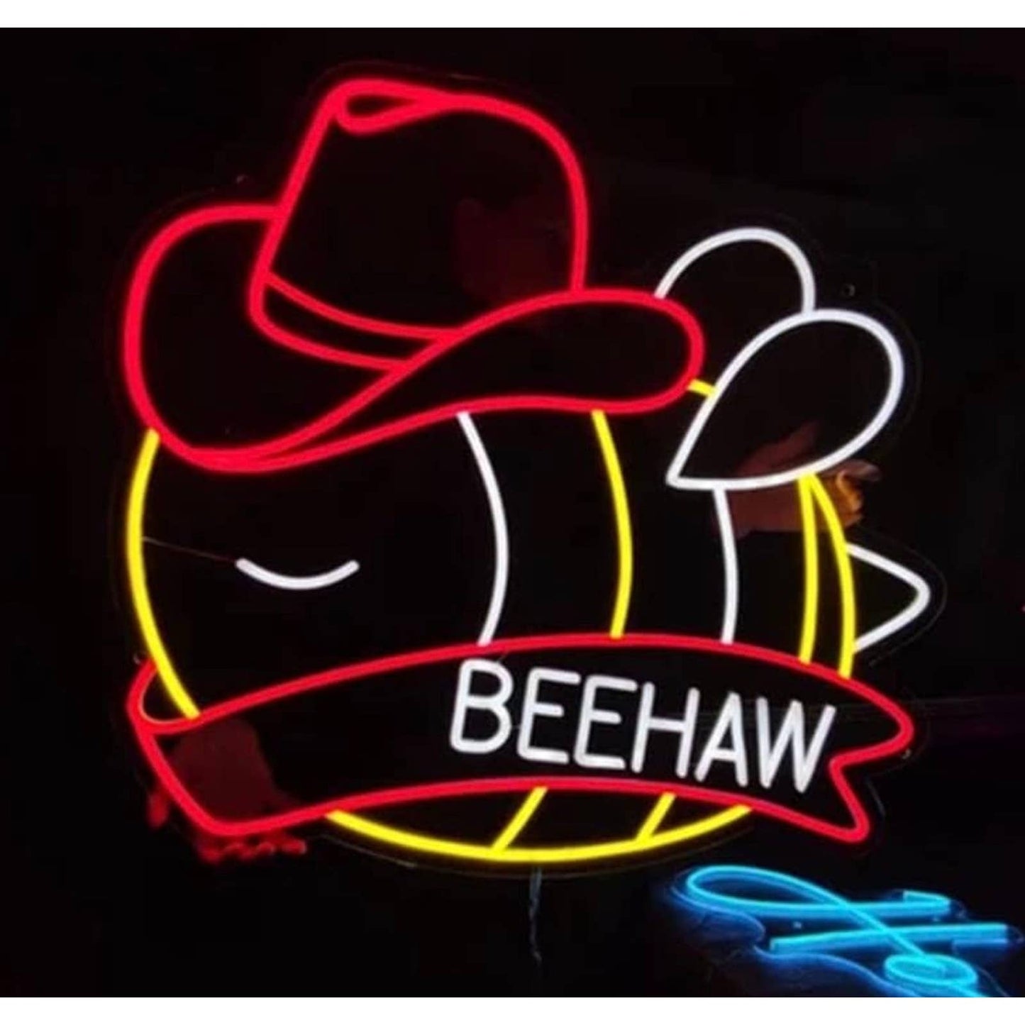 Funny Bright Beehaw Bumble LED Night Light Room Wall Decoration