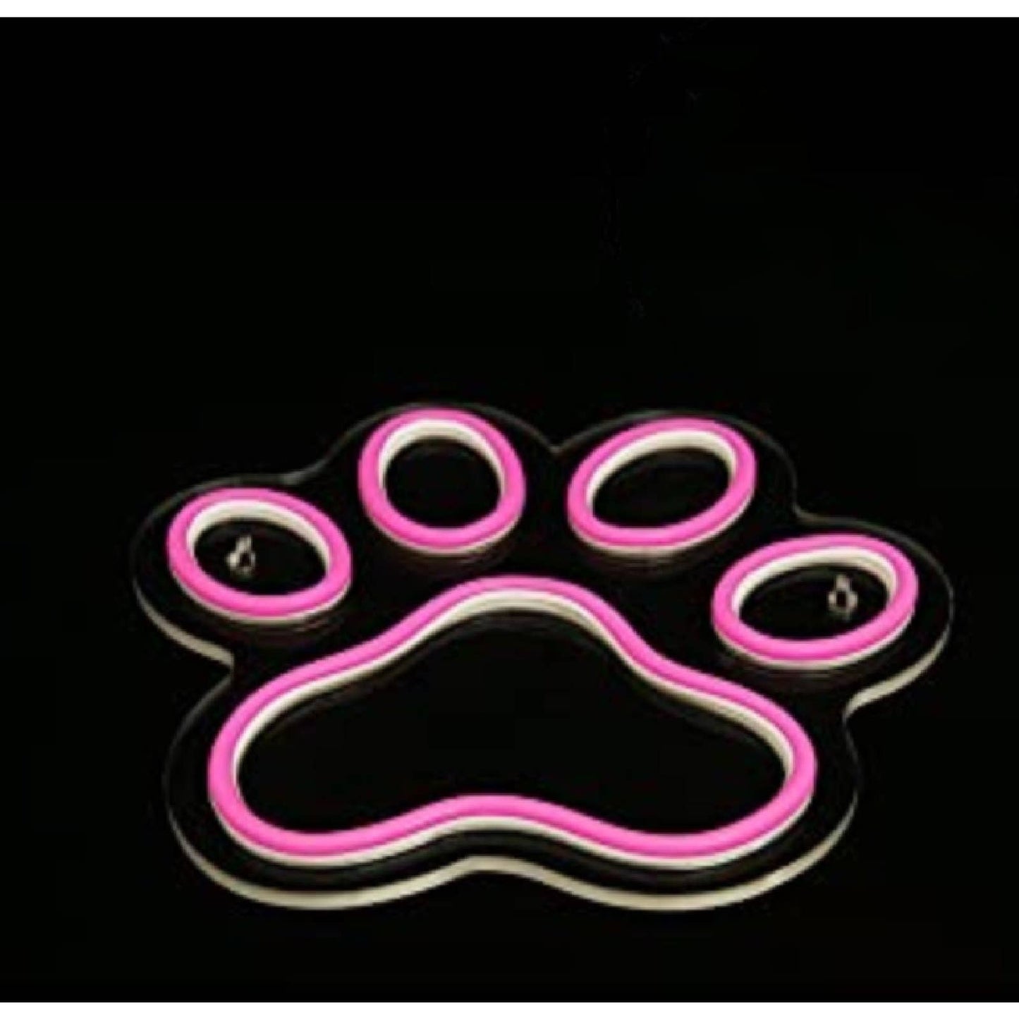 Super Cute Pink Puppy Dog Paw LED Night Light Room Wall Decor