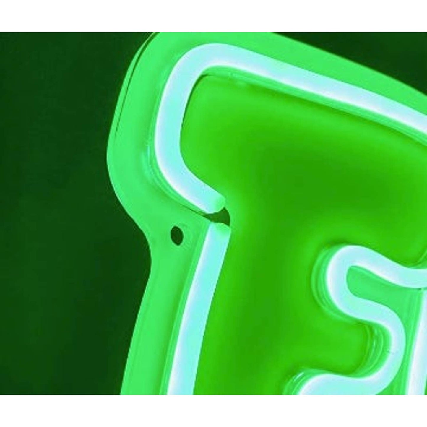 Fun Bright Green / Yellow Friday Weekend LED Night Light Room Wall Decoration