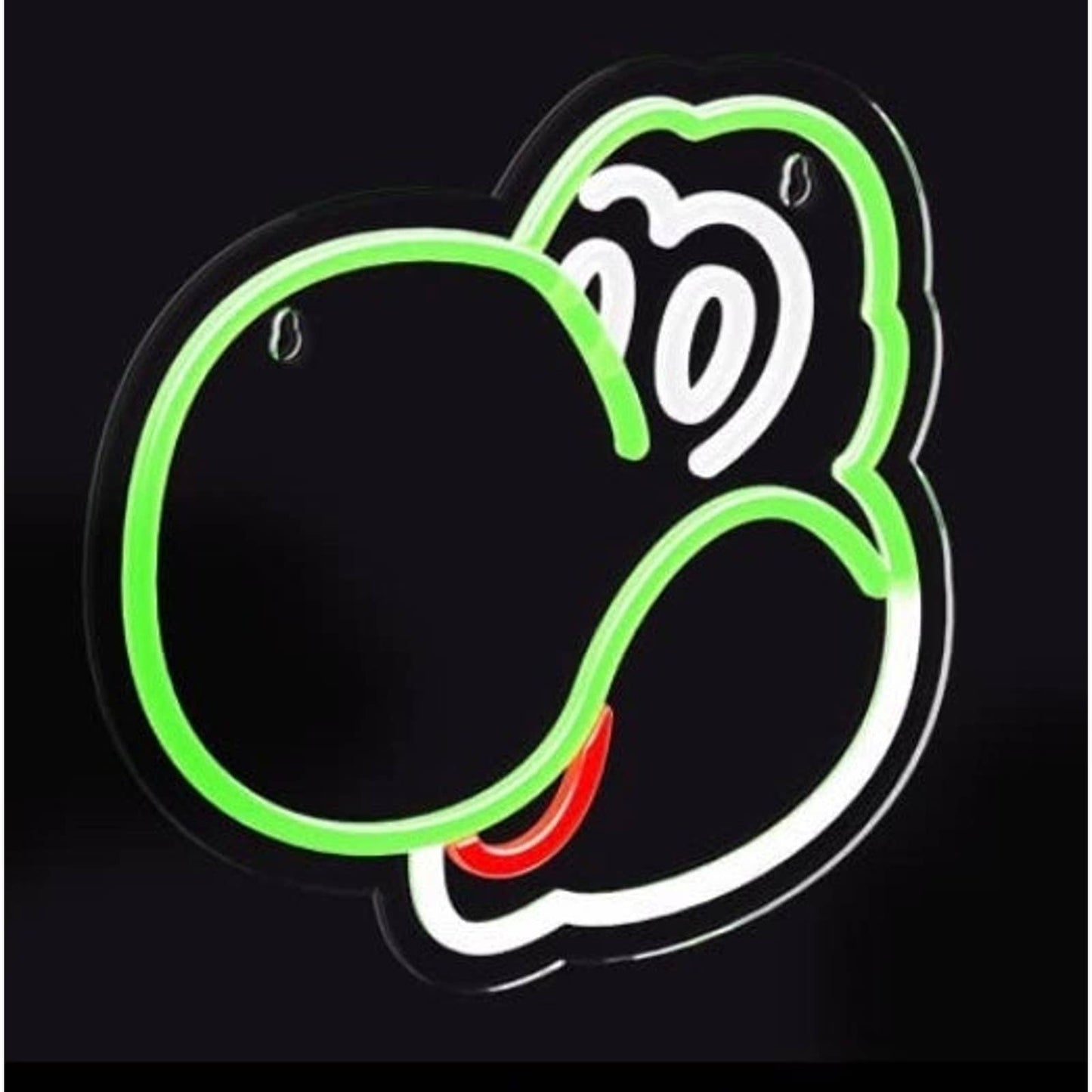 Fun Bright Green Yoshi LED Light Video Game Super Mario Decoration