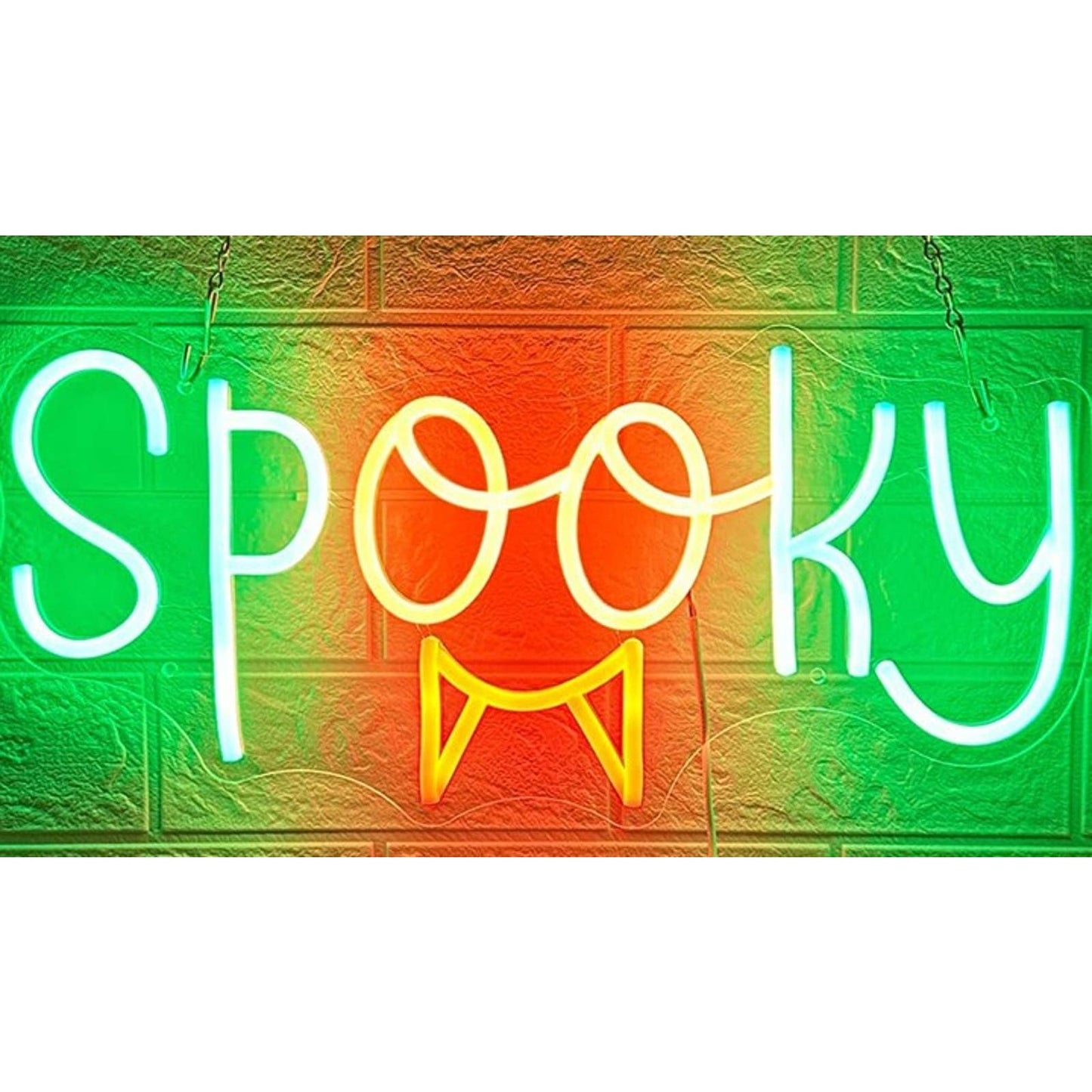 Vivid Bright Spooky Vampire Teeth LED Night Light Halloween Decor