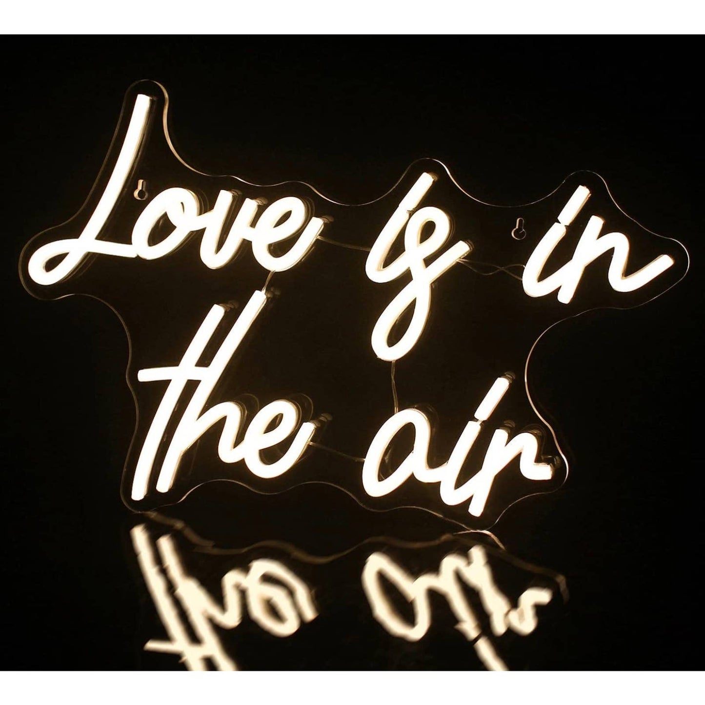 Lovely Bright White “Love is in the Air” LED Night Room Wall Romantic Decor