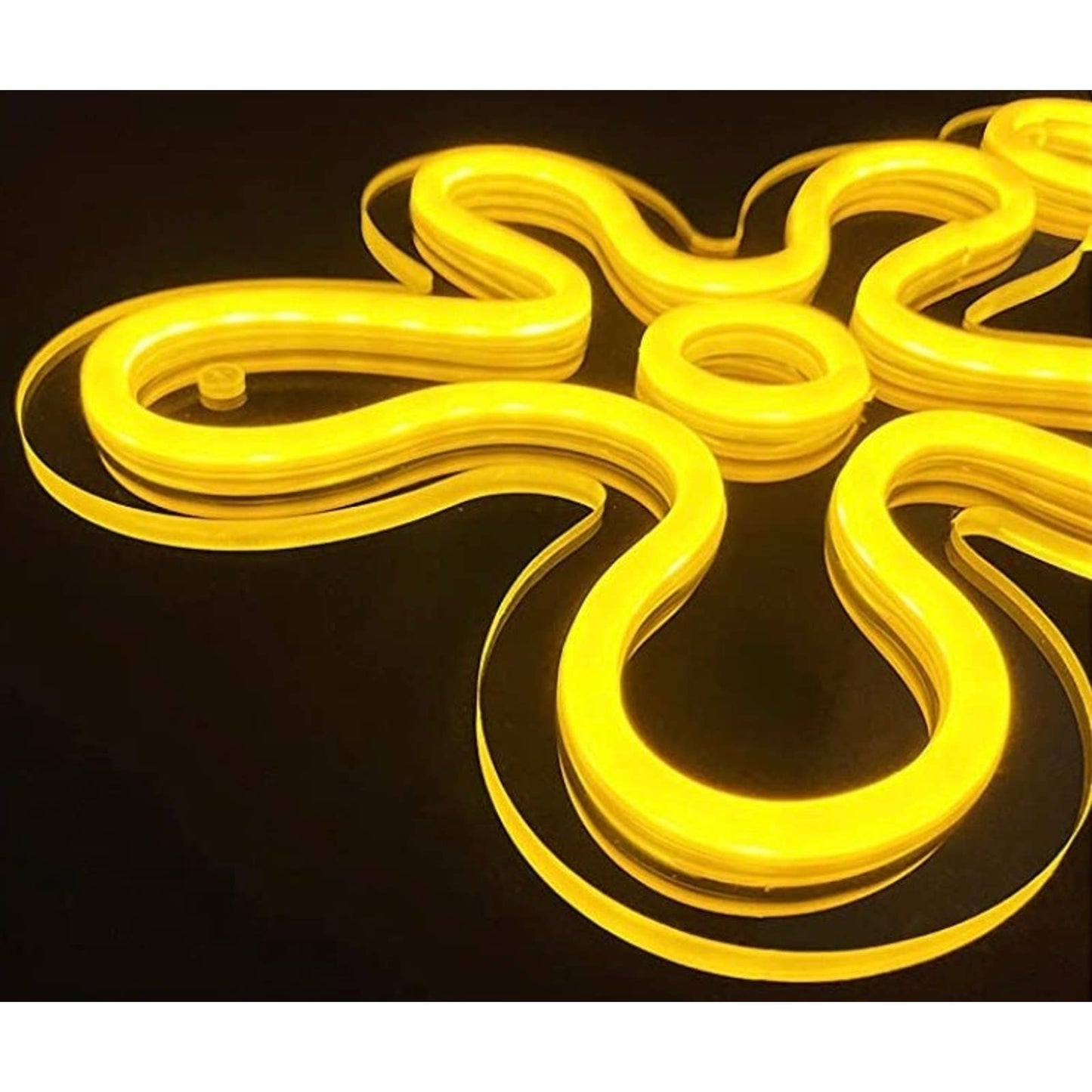 Fun Bright Yellow Single SpongeBob SquarePants Flower & Bubble LED Night Light