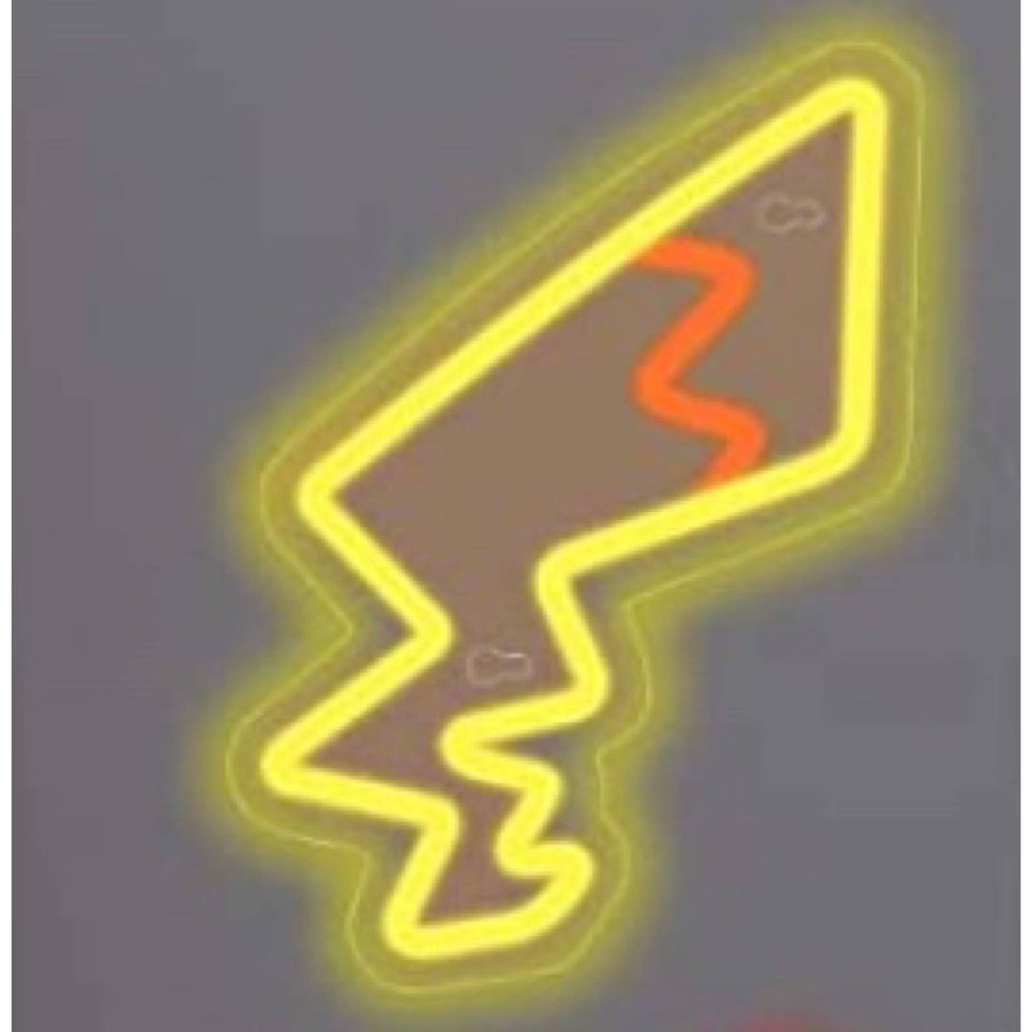 Fun Bright Pikachu Tail LED Night Light Pokemon Anime Cartoon Room Wall Decorati