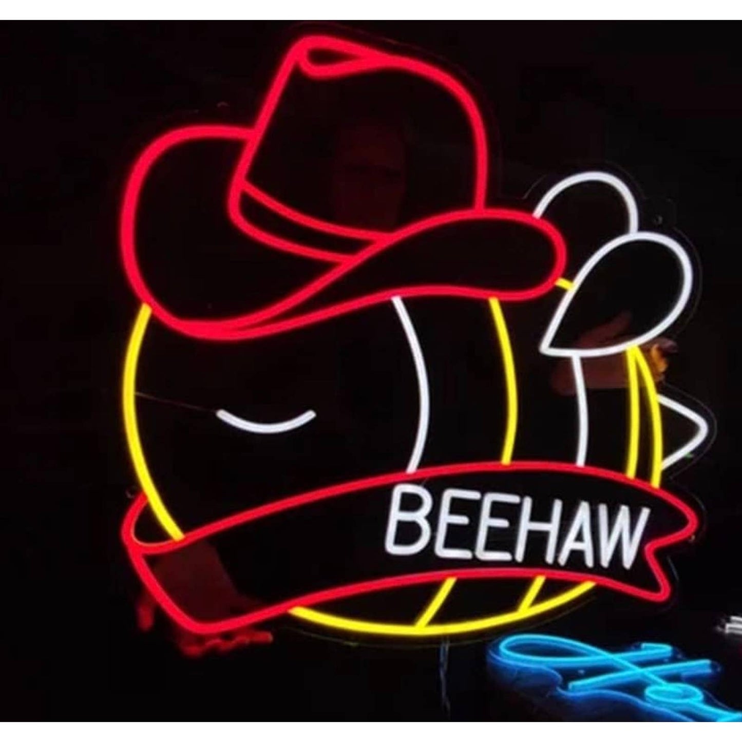 Funny Bright Beehaw Bumble LED Night Light Room Wall Decoration