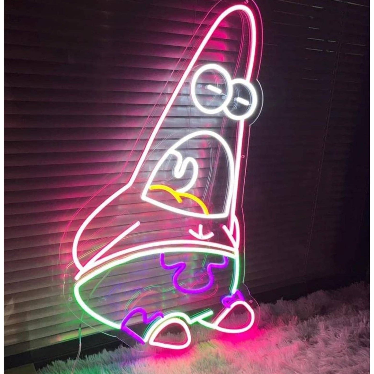 Funny Bright Surprised Patrick the Starfish LED Light SpongeBob SquarePants Deco