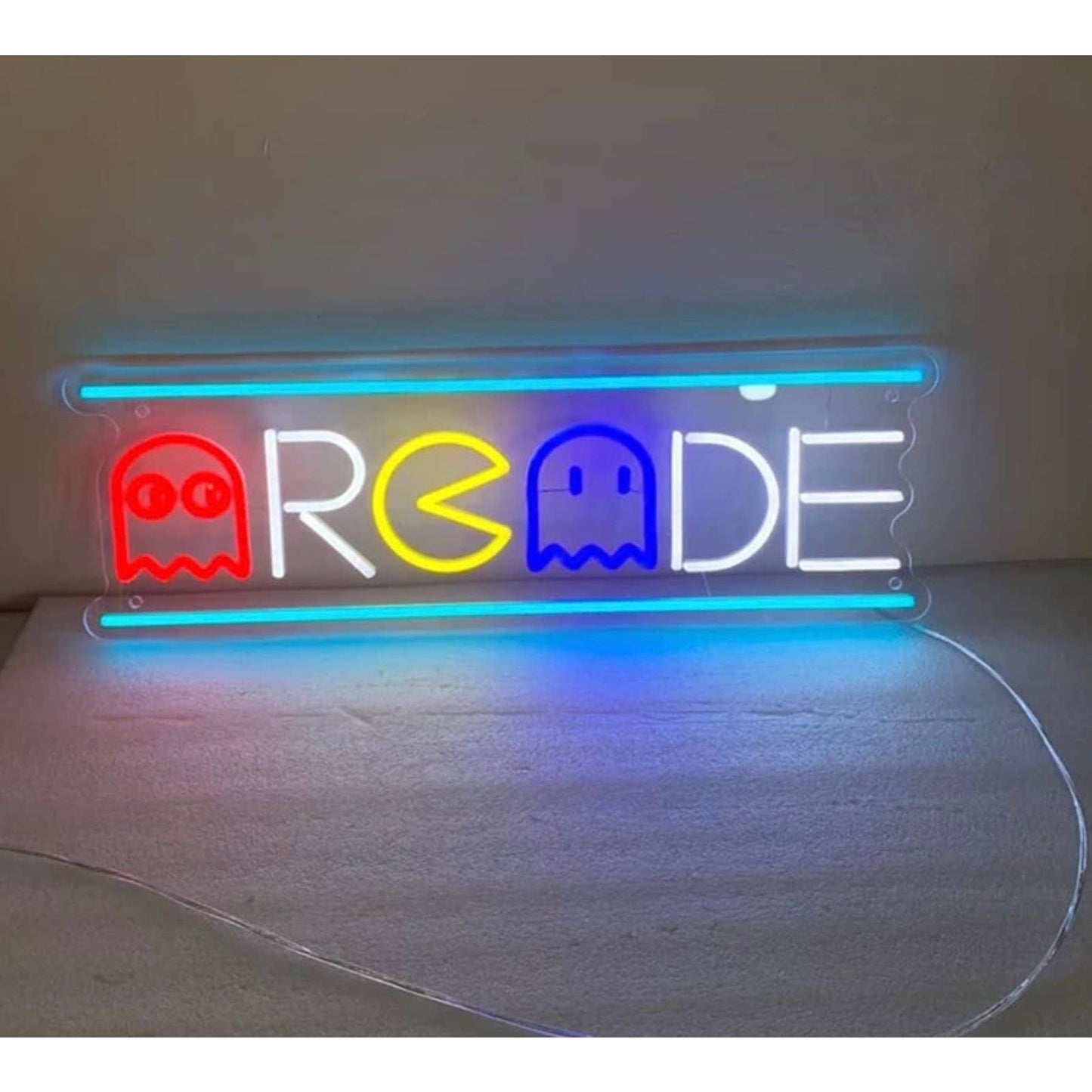 Fun Vivid Bright Arcade Game Room LED Night Light Room Wall Decoration