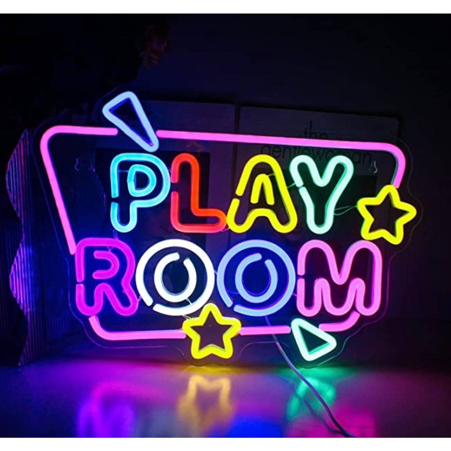 Lovely Fun Bright Colorful Play Room LED Night Light Room Wall Decoration