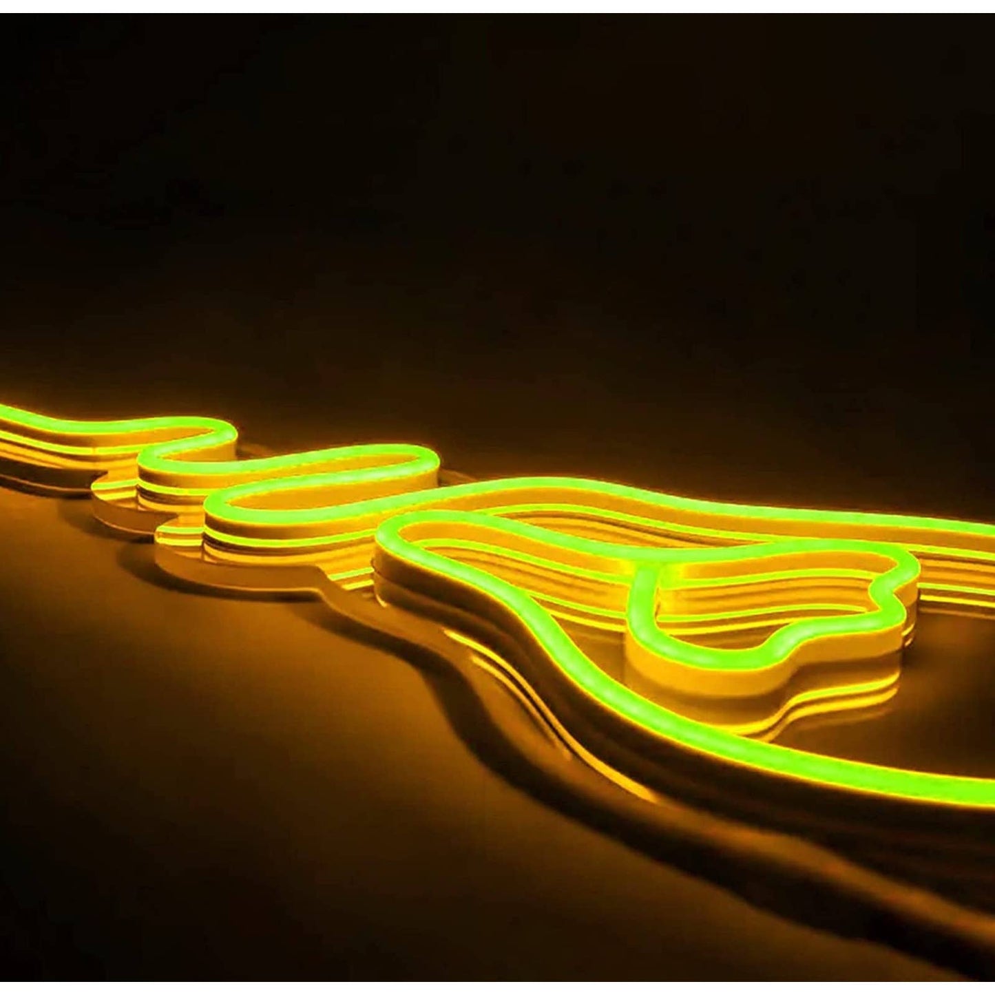 Lovely Bright Mellow Yellow Light Light Bulb LED Night Light Room Wall Decor