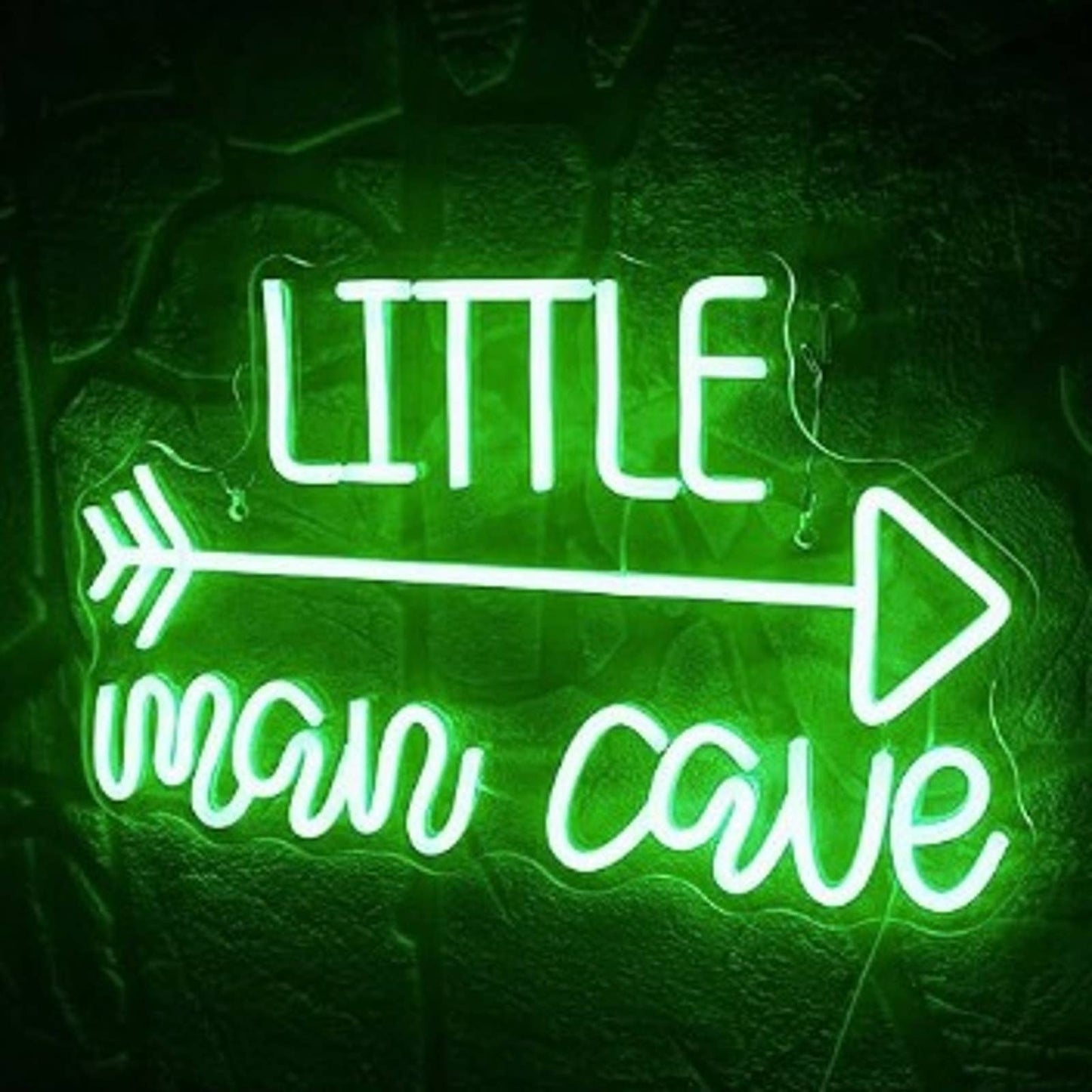 Lovely Bright Green Little Green Cave LED Night Light Room Wall Decoration