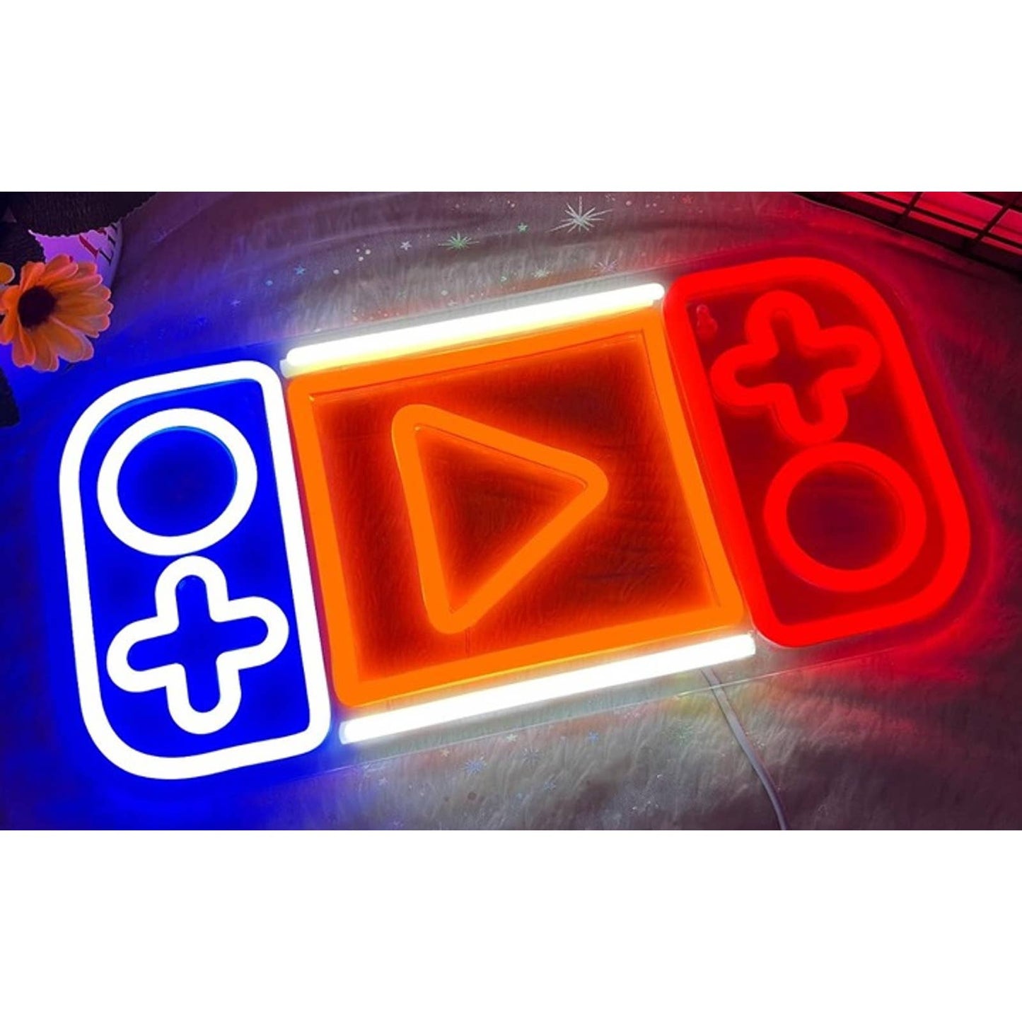 Fun Vivid Bright Unique Nintendo Switch LED Night Light Game Room Decor