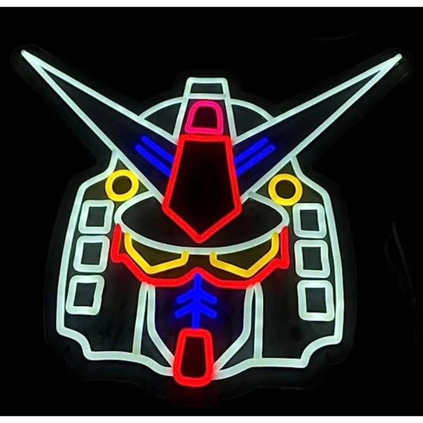 Vivid Bright Gundam Wing Anime Japan LED Night Light Room Wall Decor