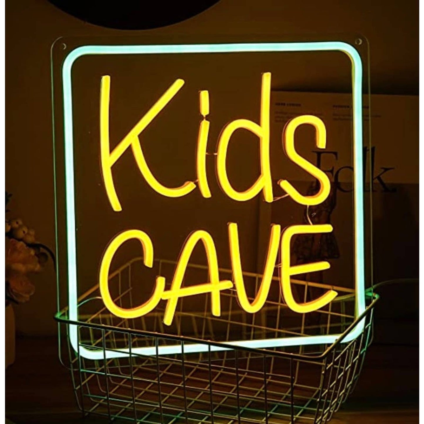 Lovely Fun Bright Kids Cave LED Night Light Playroom Wall Decor