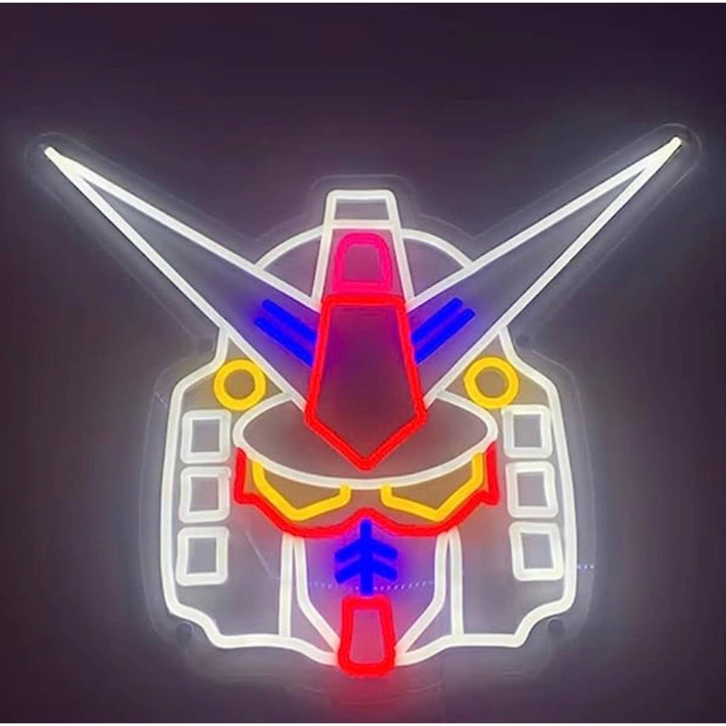 Vivid Bright Gundam Wing Anime Japan LED Night Light Room Wall Decor