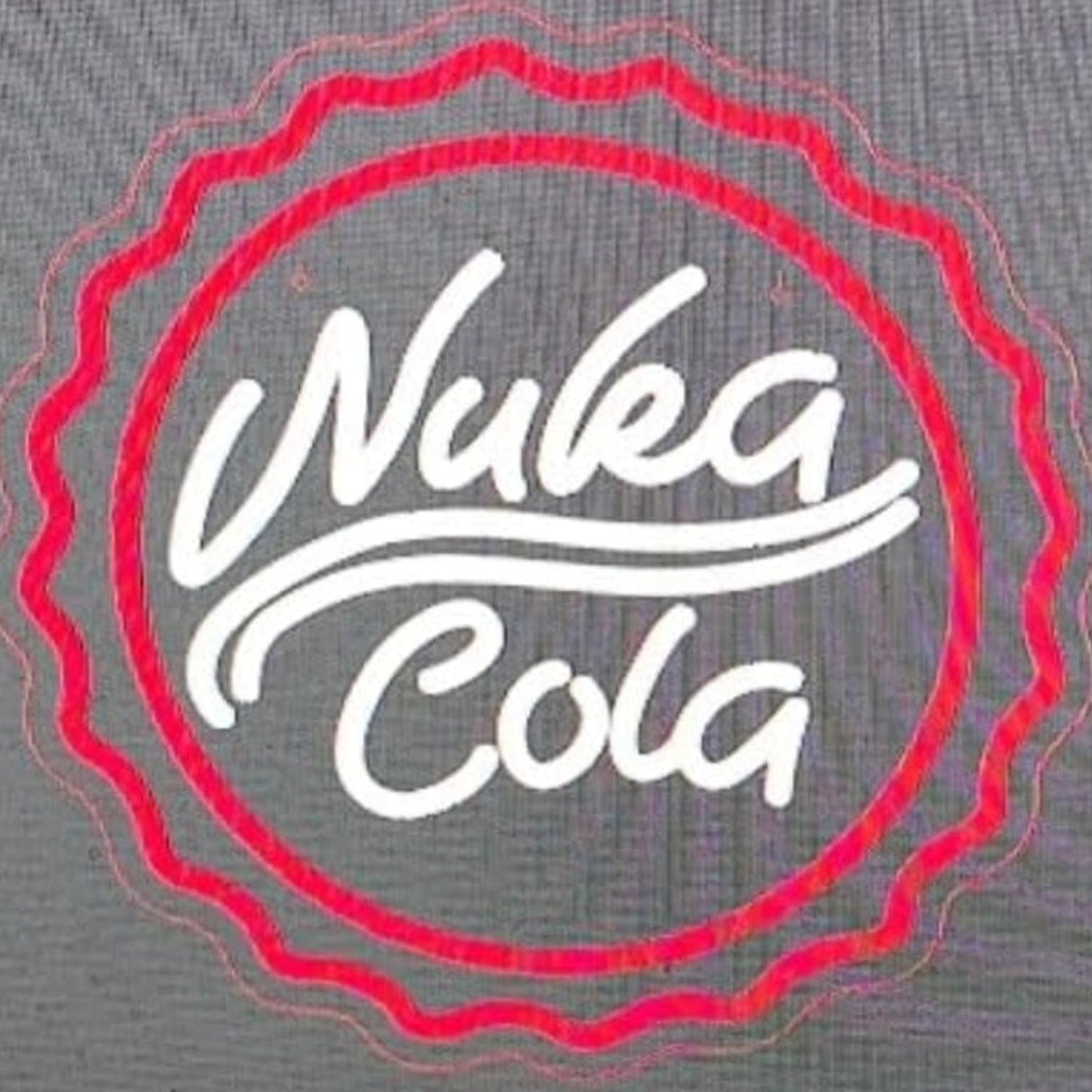 Fun Vivid Bright Red Nuke Cola Fallout LED Light Bethesda Video Game Room Decor