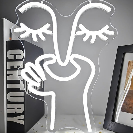 Fun Bright Stinky Smell Sign LED Night Light Room Wall Decoration