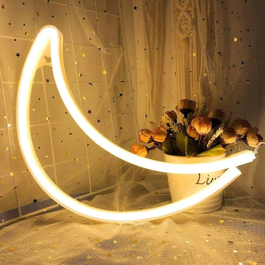 Lovely Simple LED Light Up Moon